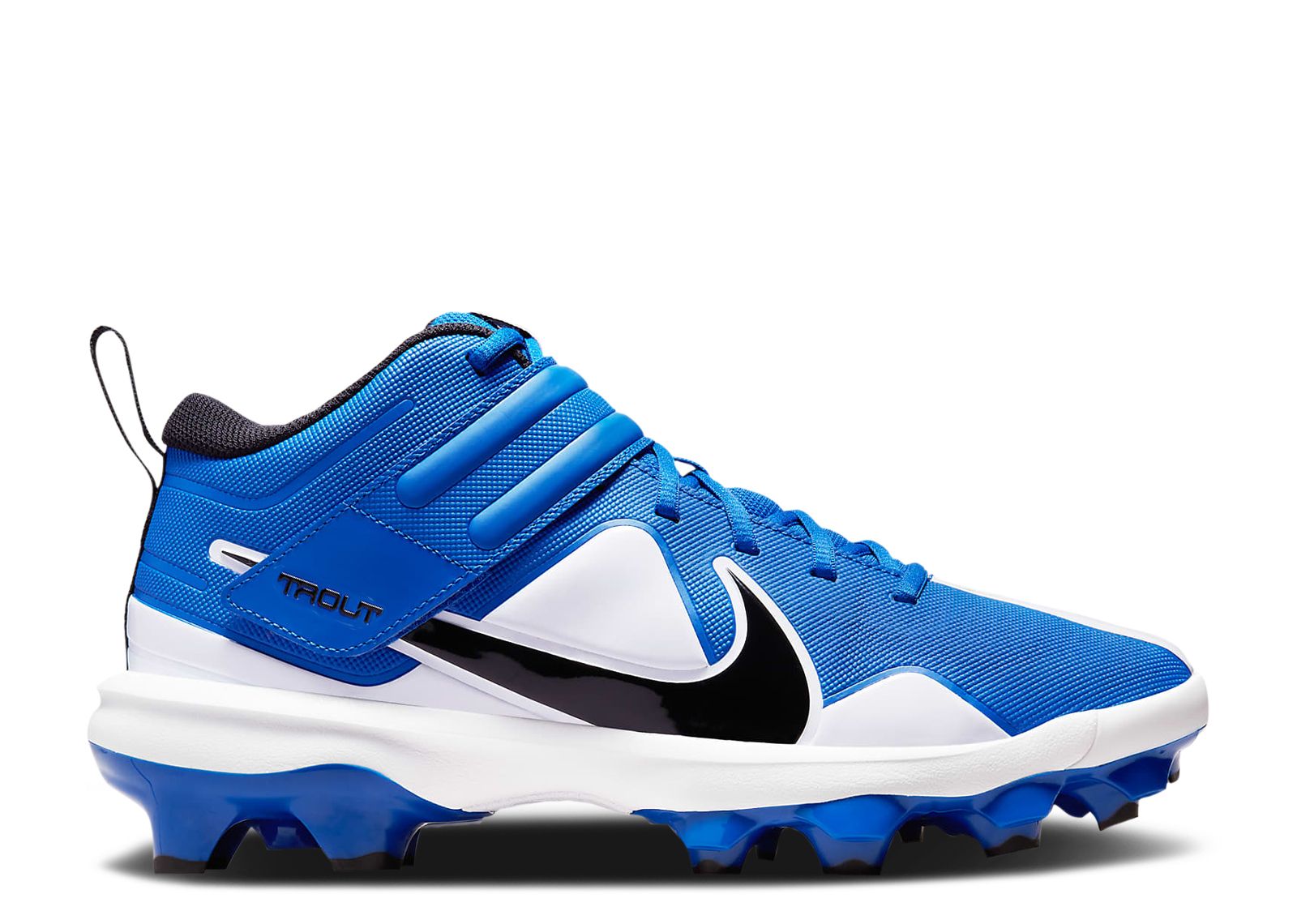 New Nike Force Trout 7‎ Pro Baseball Cleats Mens Size 13 MCS Blue White CT0828 Nike Force Trout 7 Pro MCS  main image 4