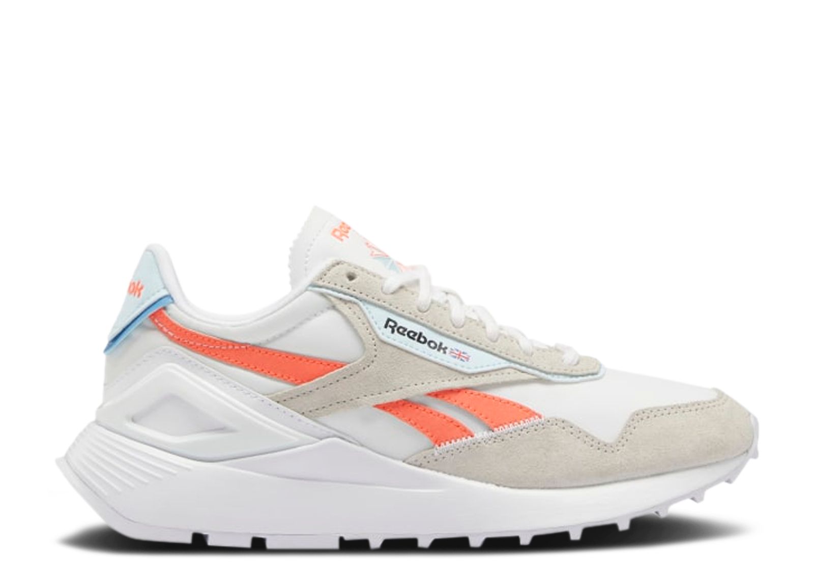 Wmns Classic Legacy AZ 'Footwear White Orange Flare'