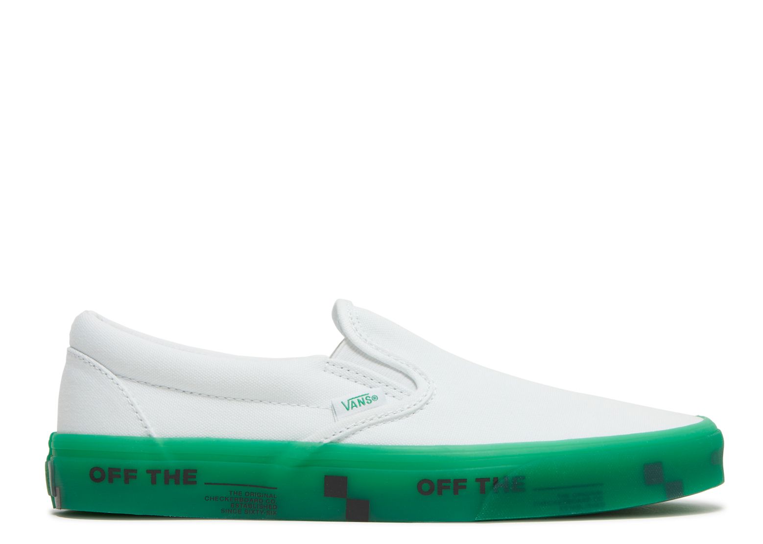 Classic Slip-On 'OTW Foxing - Translucent Green'