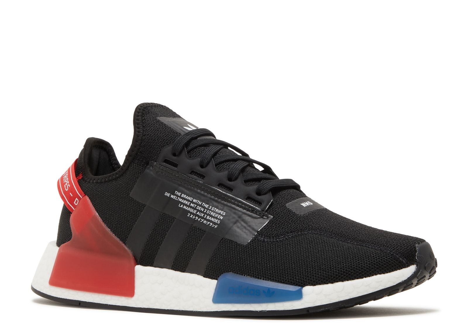 adidas nmd r1 core black blue red