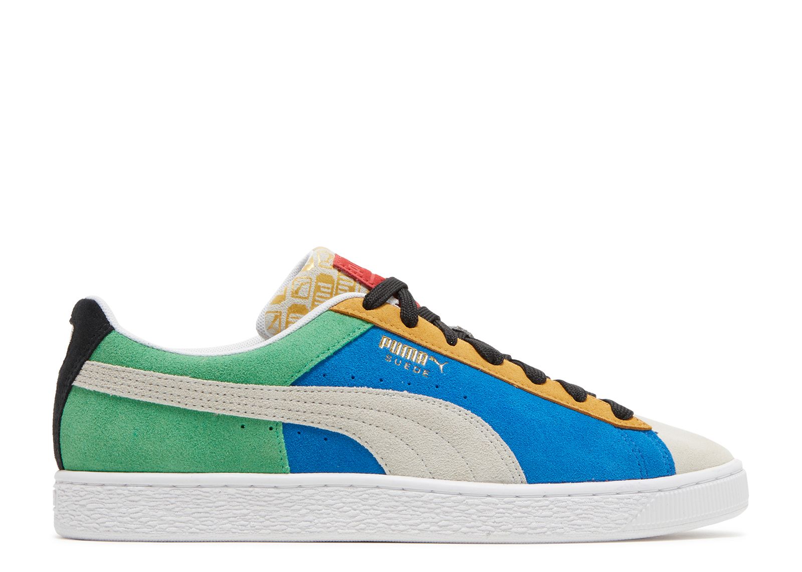 Suede Classix 'White Multi-Color'