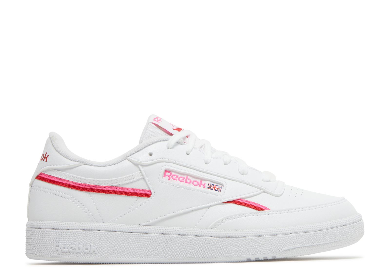 Wmns Club C 85 Vegan 'White Atomic Pink'