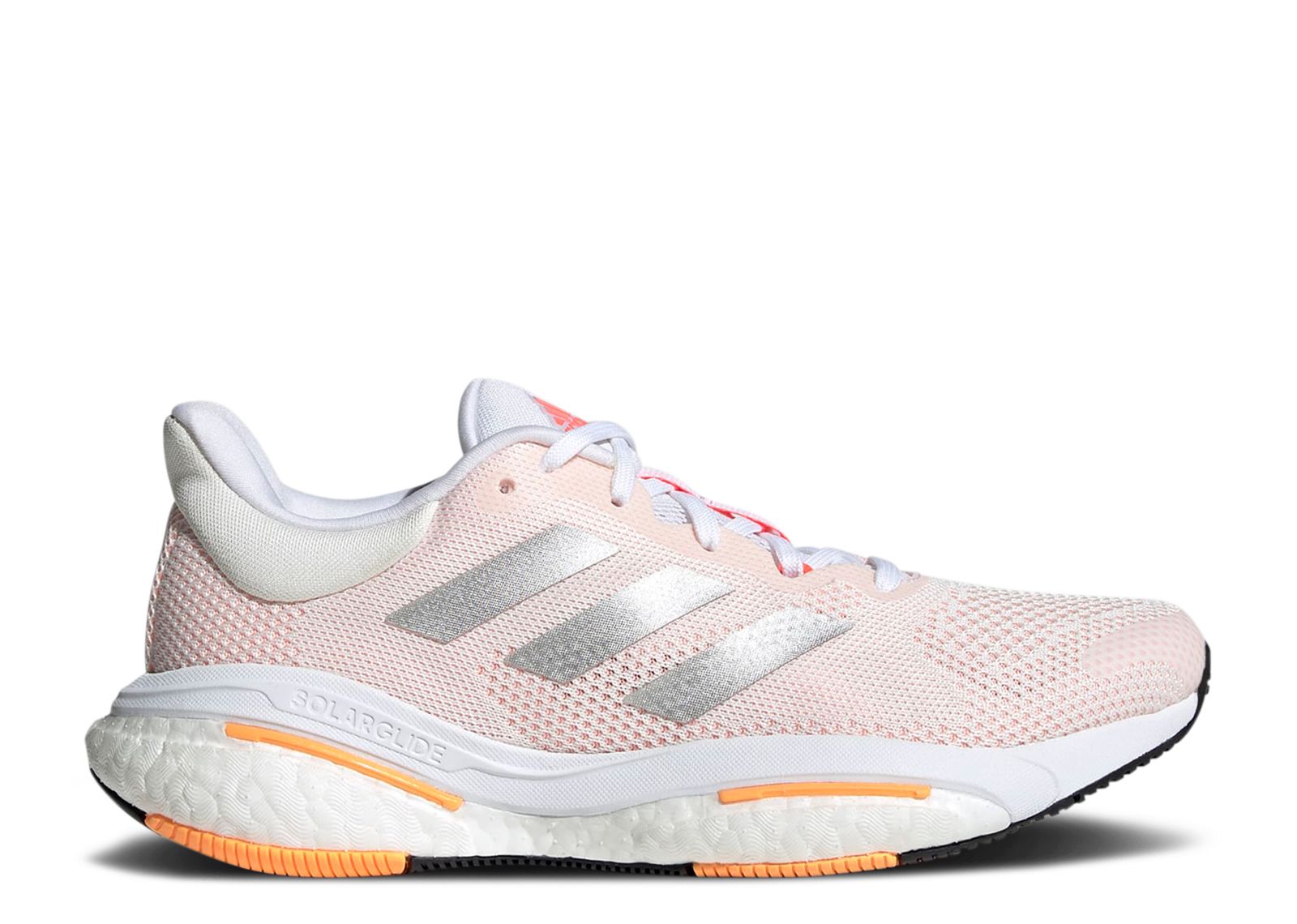 Wmns SolarGlide 5 'White Silver Metallic' - Adidas - GX5496 - core