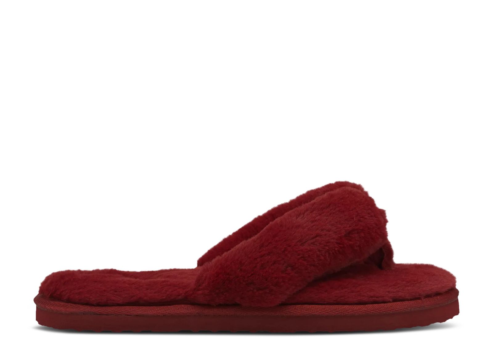 Wmns Fluff Flip Slide 'Persian Red Team Gold'