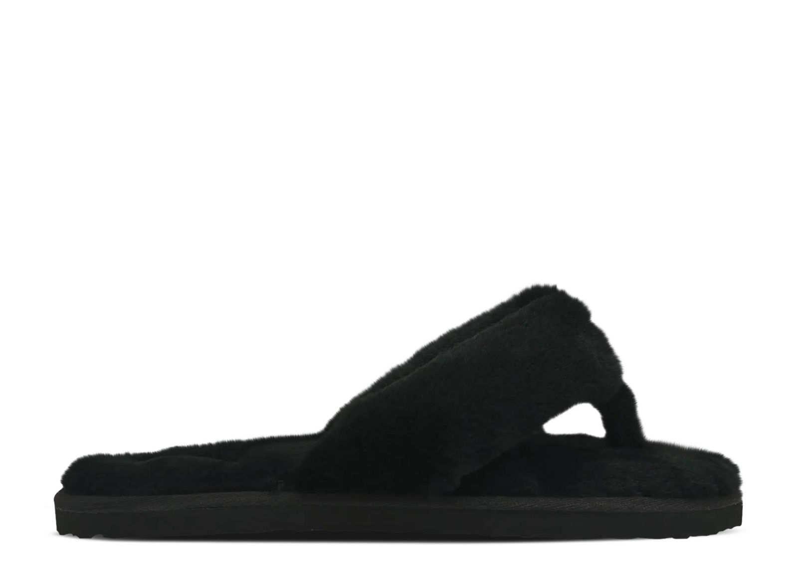 Wmns Fluff Flip Slide 'Black Team Gold'