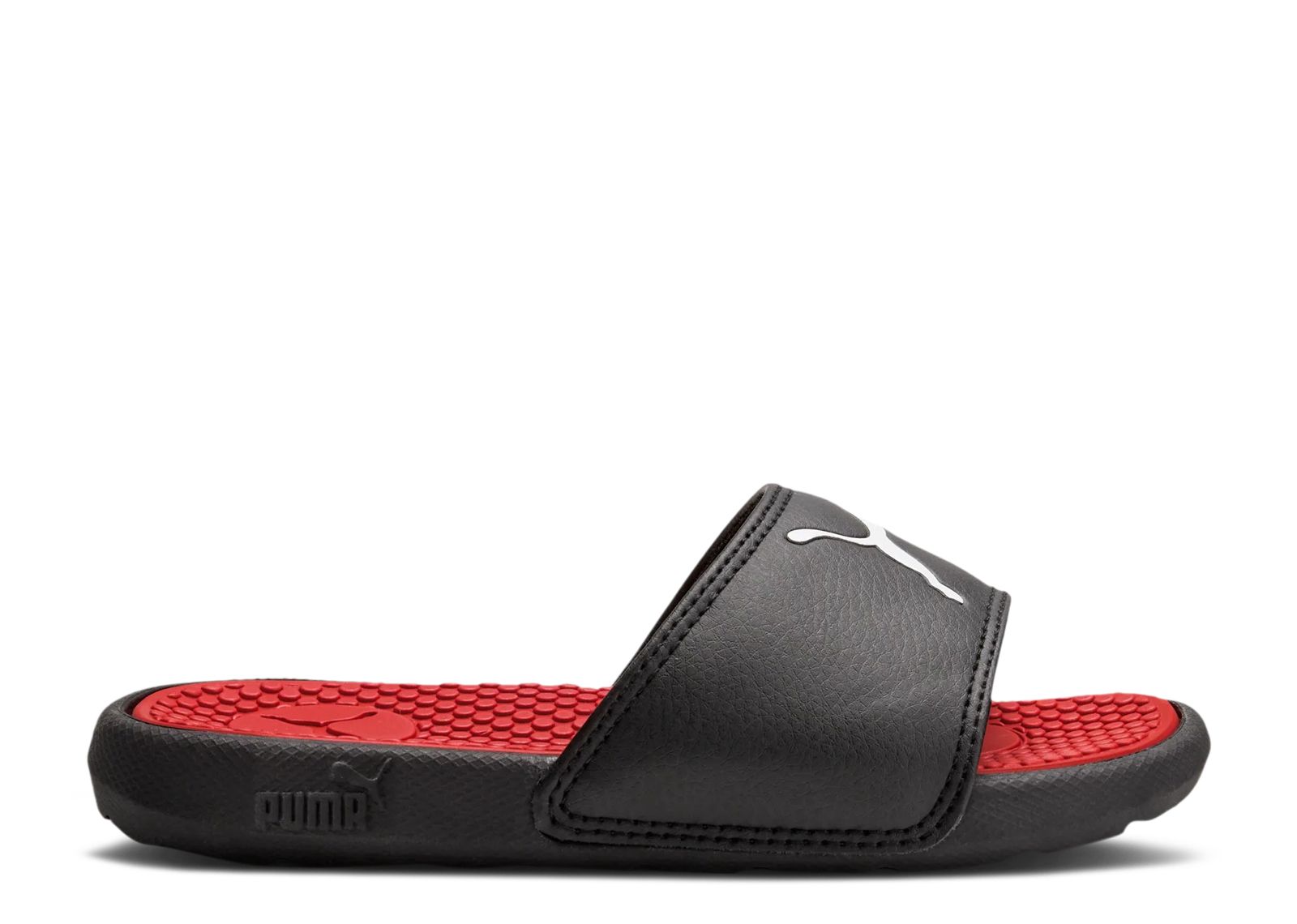 Cool Cat Sport Slide Little Kid 'Black High Risk Red'