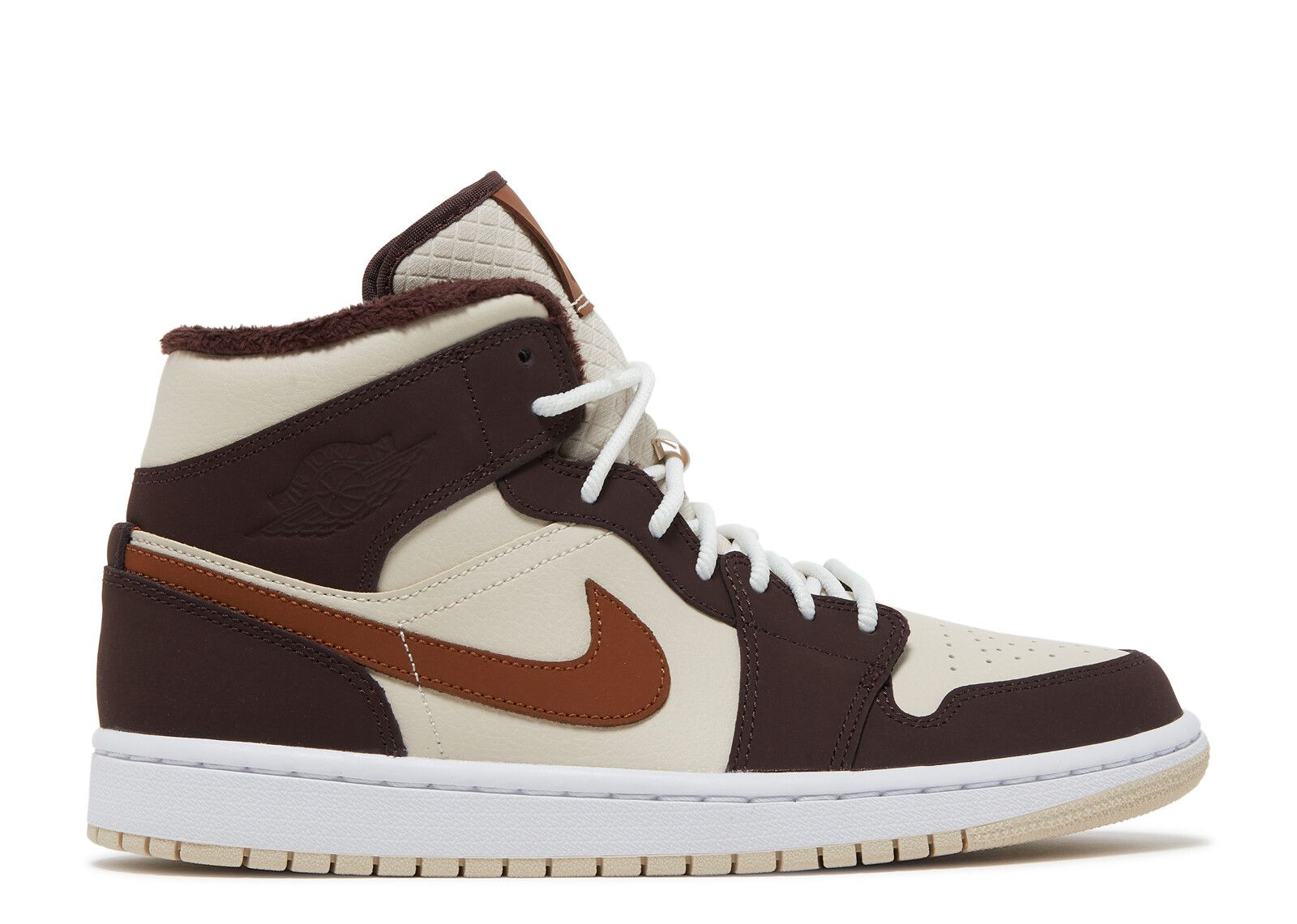 Wmns Jordan 1 Mid SE 'Cream Dark Chocolate'