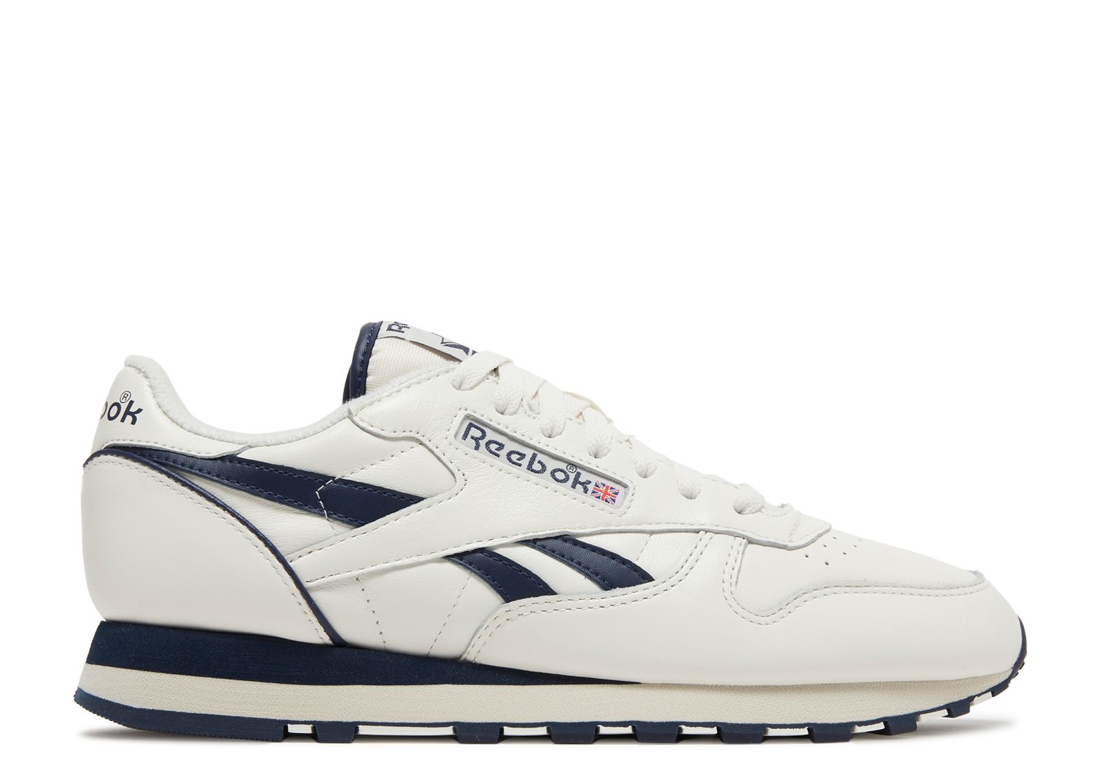 Reebok Classic Leather 1983 Vintage Chalk Vector Navy Size 13