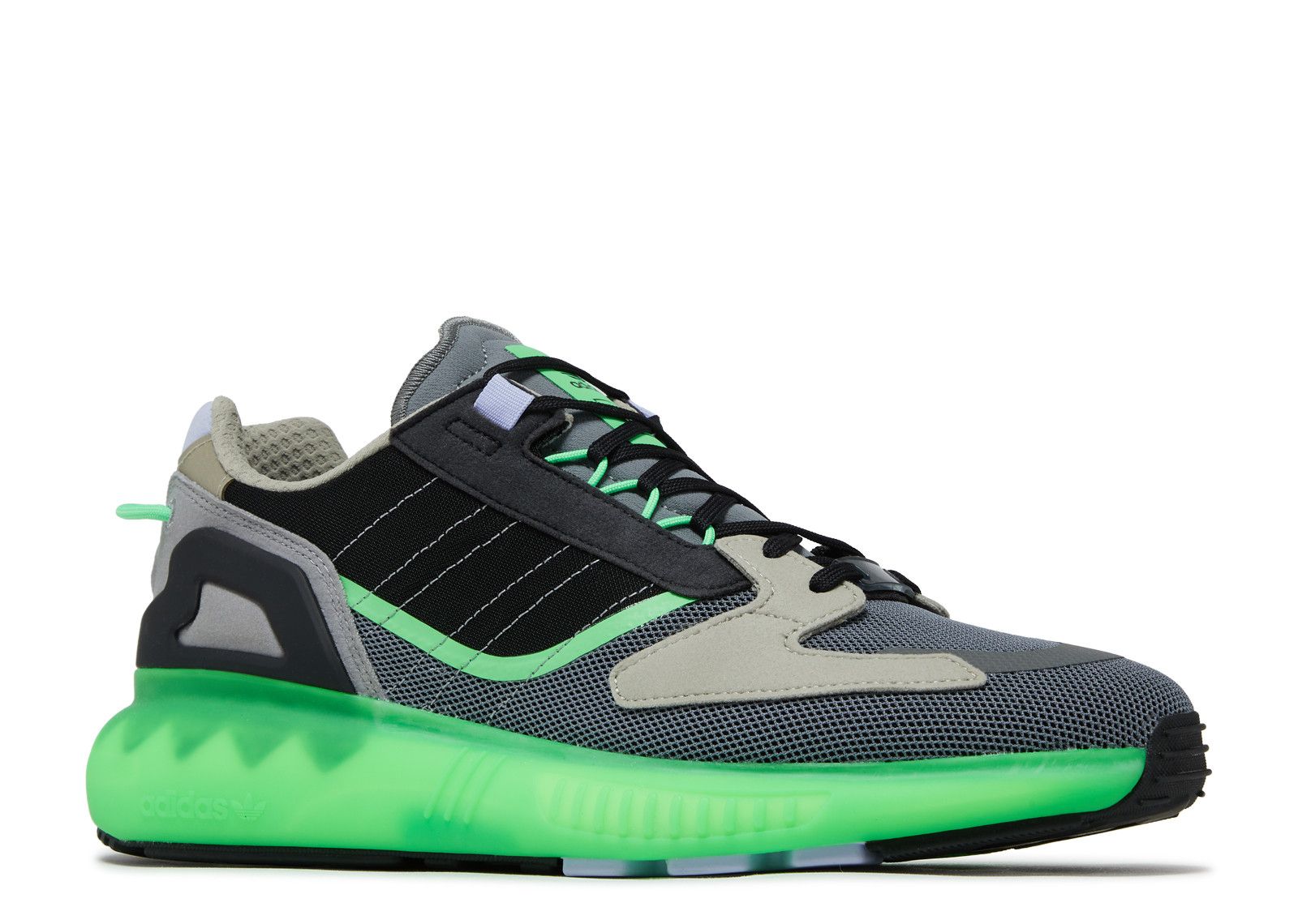ZX 5000 'Grey Screaming Green' - Adidas - GV7701 - grey