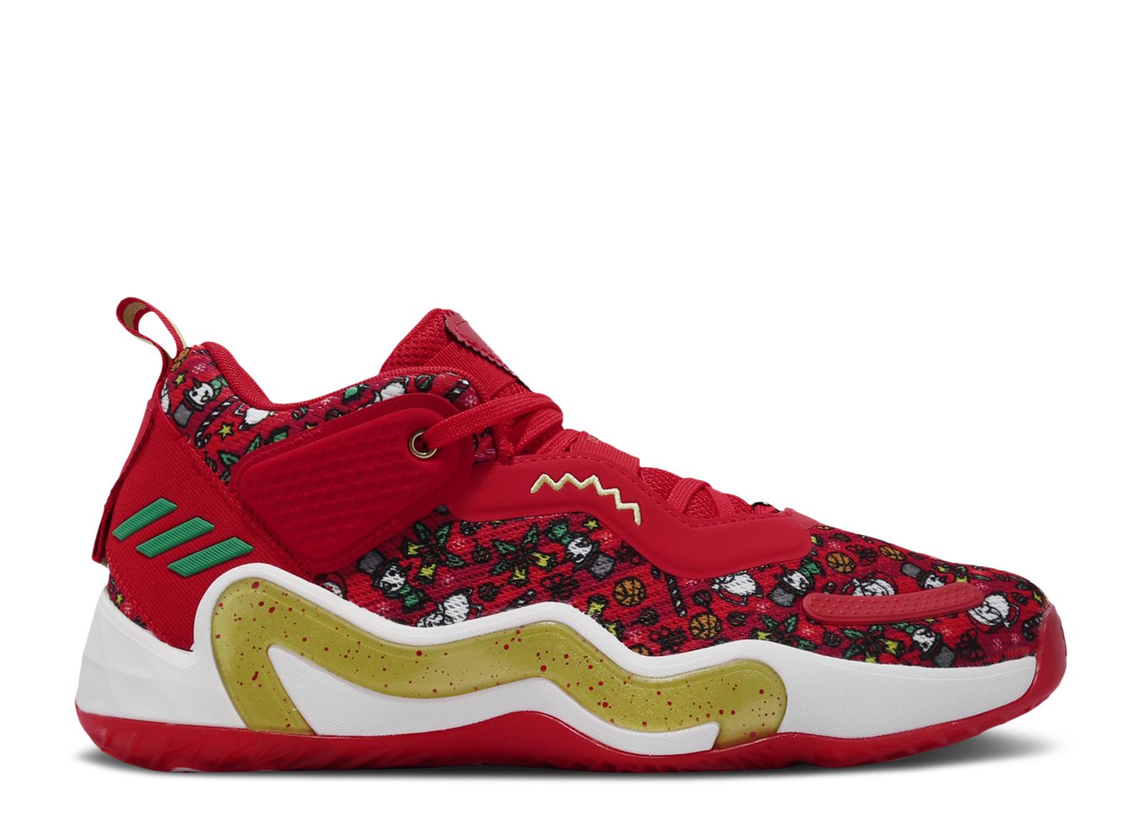 D.O.N. Issue #3 GCA 'Christmas' - Adidas - GY0322 - vivid red/team  green/cloud white | Flight Club