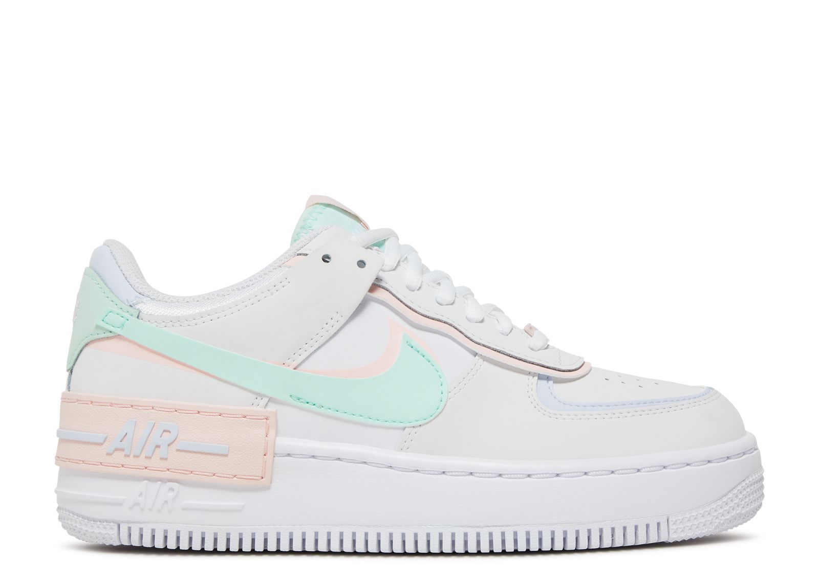 Wmns Air Force 1 Shadow 'White Atmosphere Mint' - Nike - CI0919 117 - white/atmosphere/mint foam/football grey | Flight