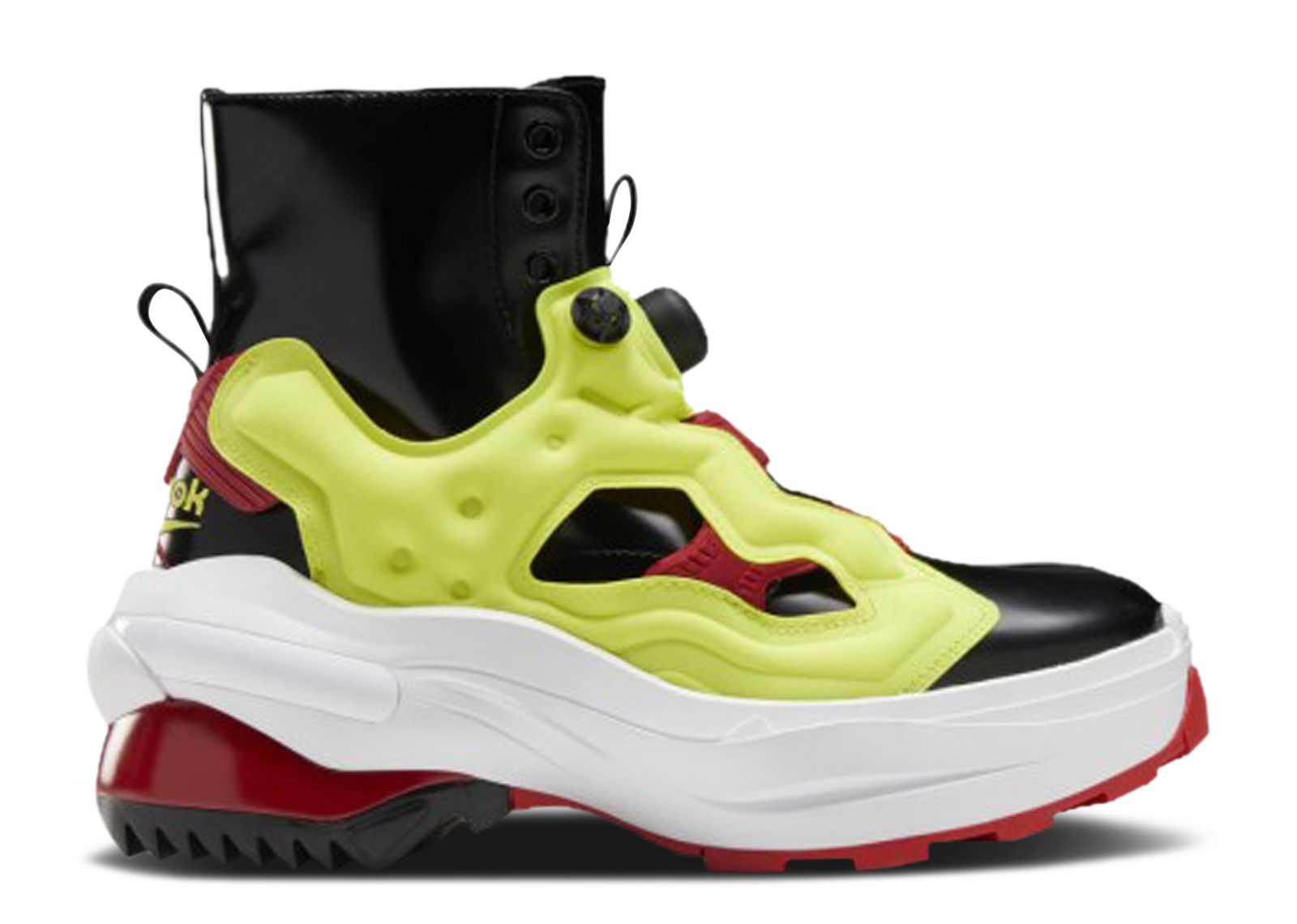 Maison Margiela x InstaPump Fury Tabi 'Black Yellow Red'