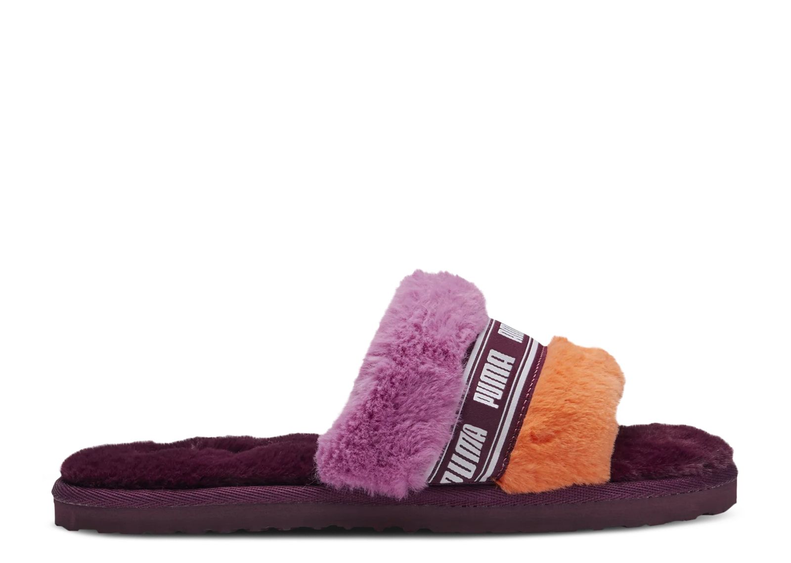 Wmns Fluff Slide 'Jazzy - Grape Wine'