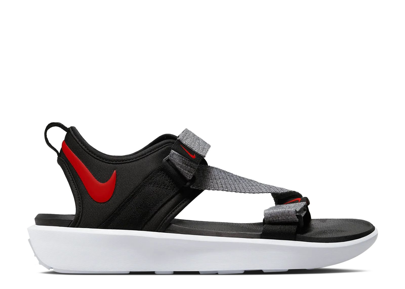 Vista Sandal Black University Red Nike DJ6606 002 black white wolf grey university red Flight Club