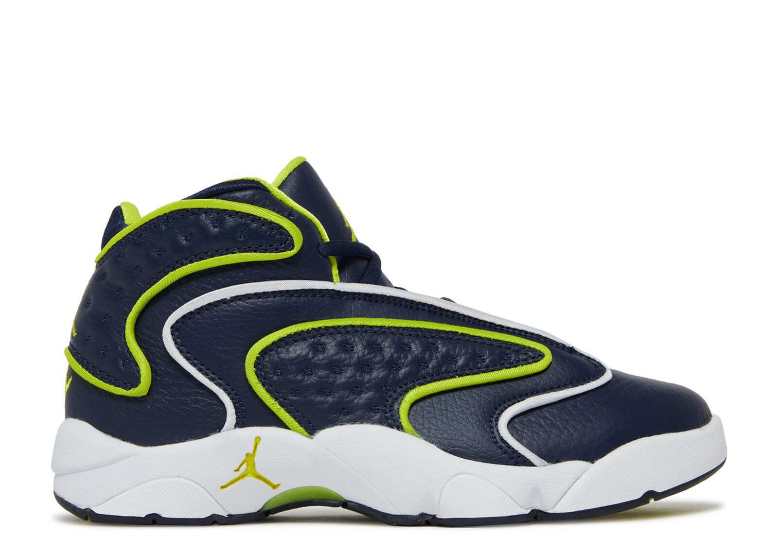 Wmns Jordan OG 'College Navy Venom Green'