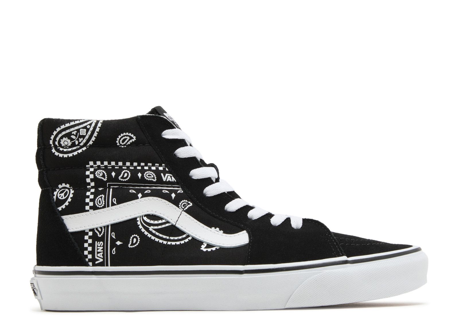 Sk8-Hi 'Peace Paisley - Black'