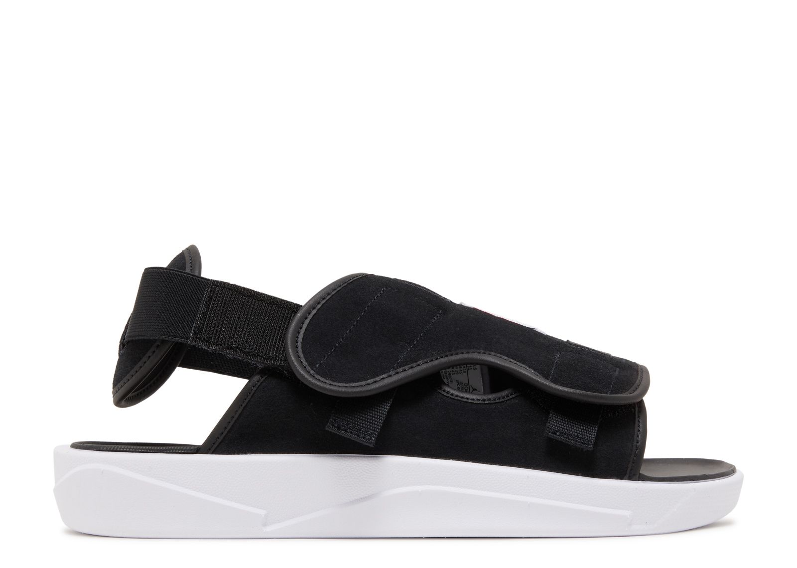 Jordan LS Slide 'Black University Red'