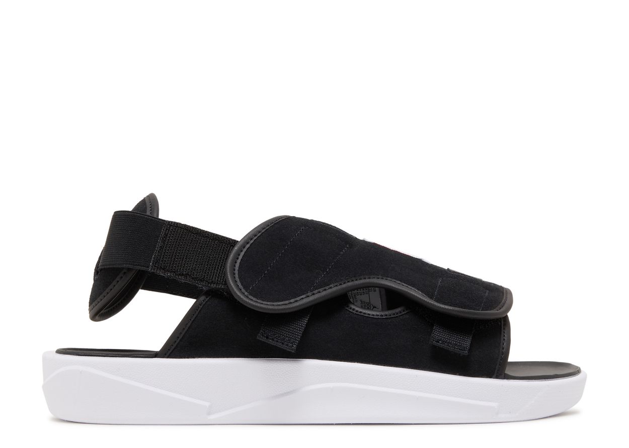 Jordan LS Slide 'Black University Red'