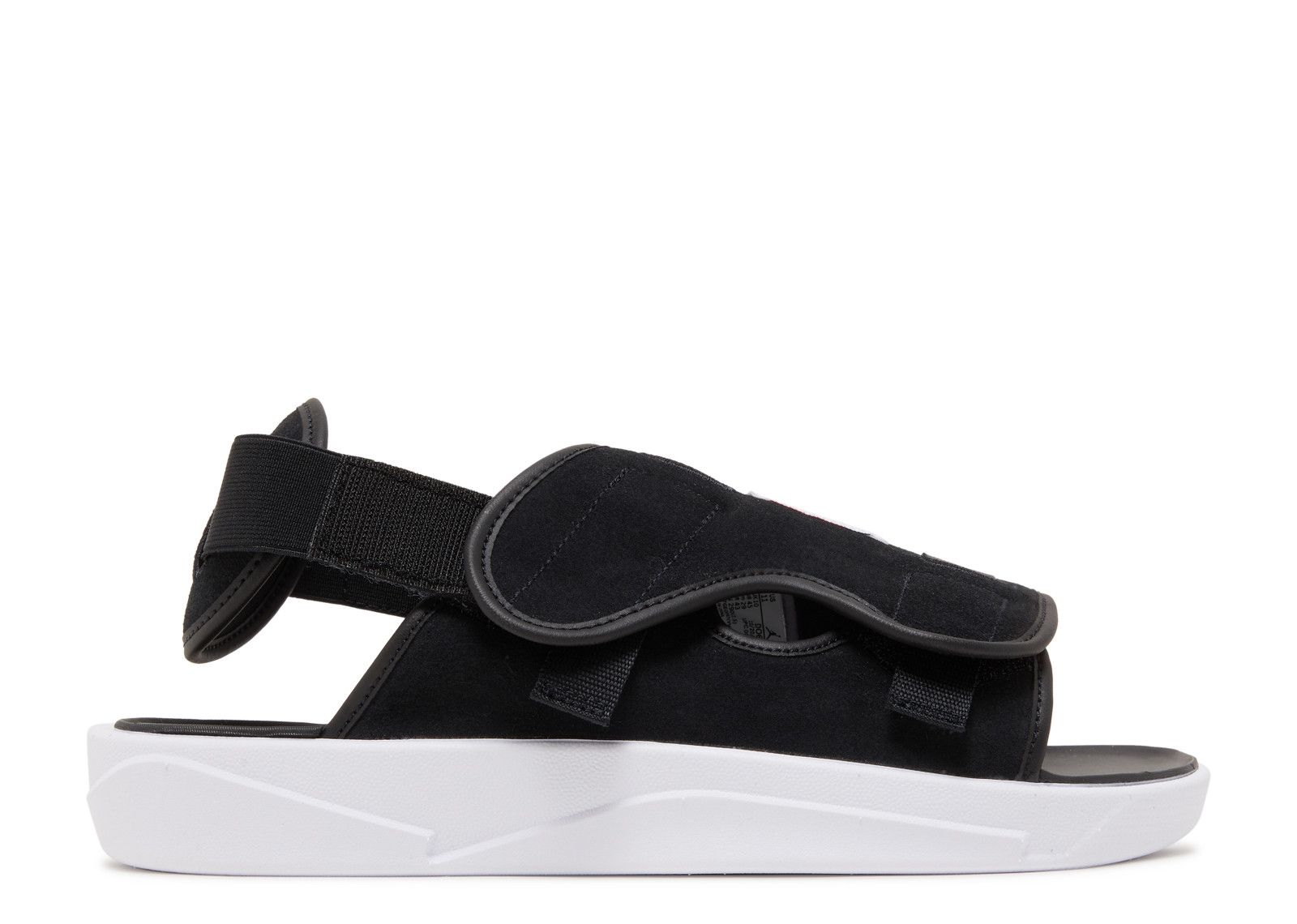 Jordan LS Slide 'Black University Red'