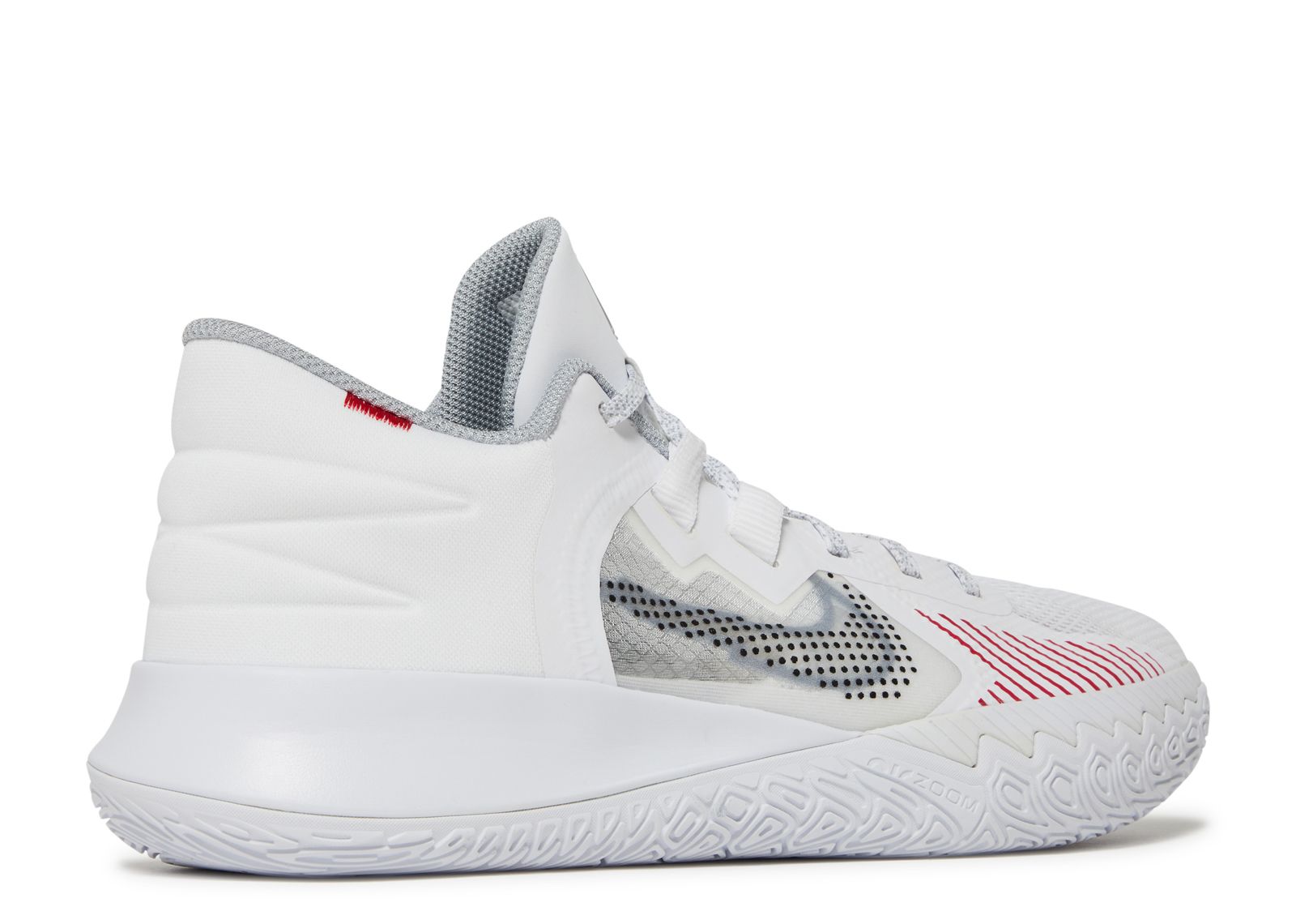 White kyrie clearance flytrap