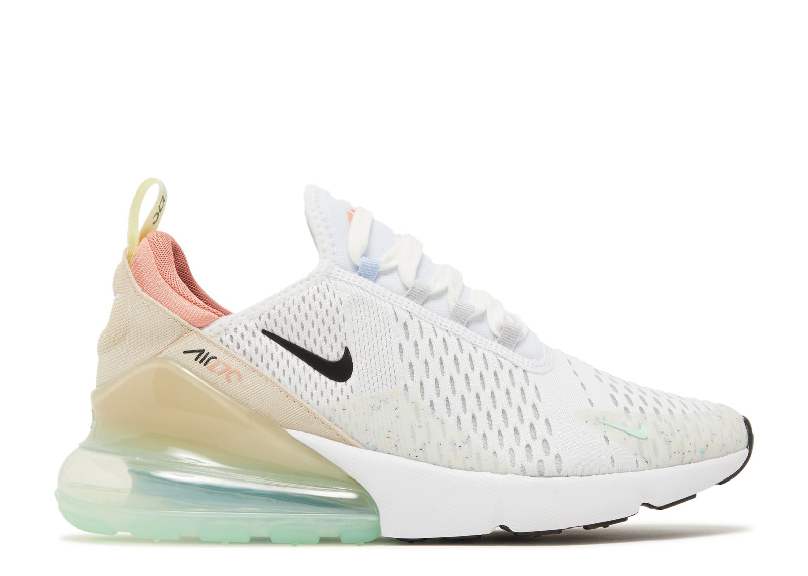 Nike air max outlet 270 white with pink