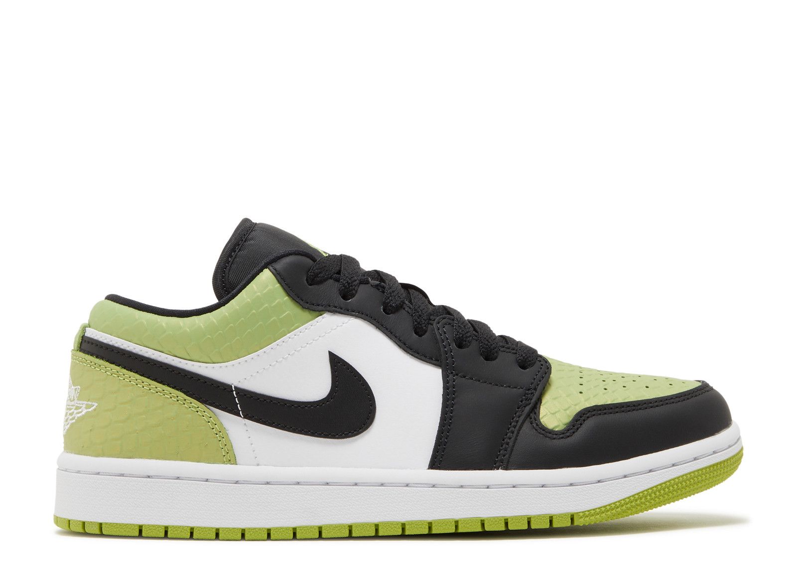 Wmns Jordan 1 Low SE 'Vivid Green Snakeskin'