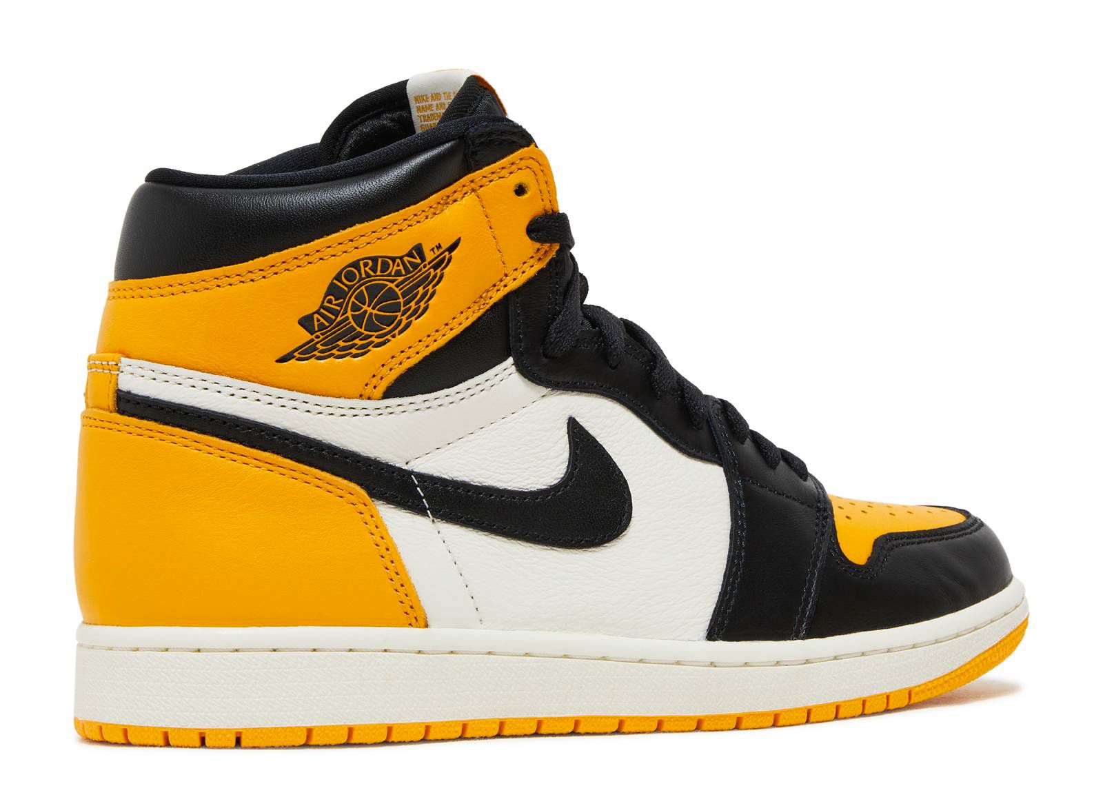 Air jordan 1 shop yellow black toe