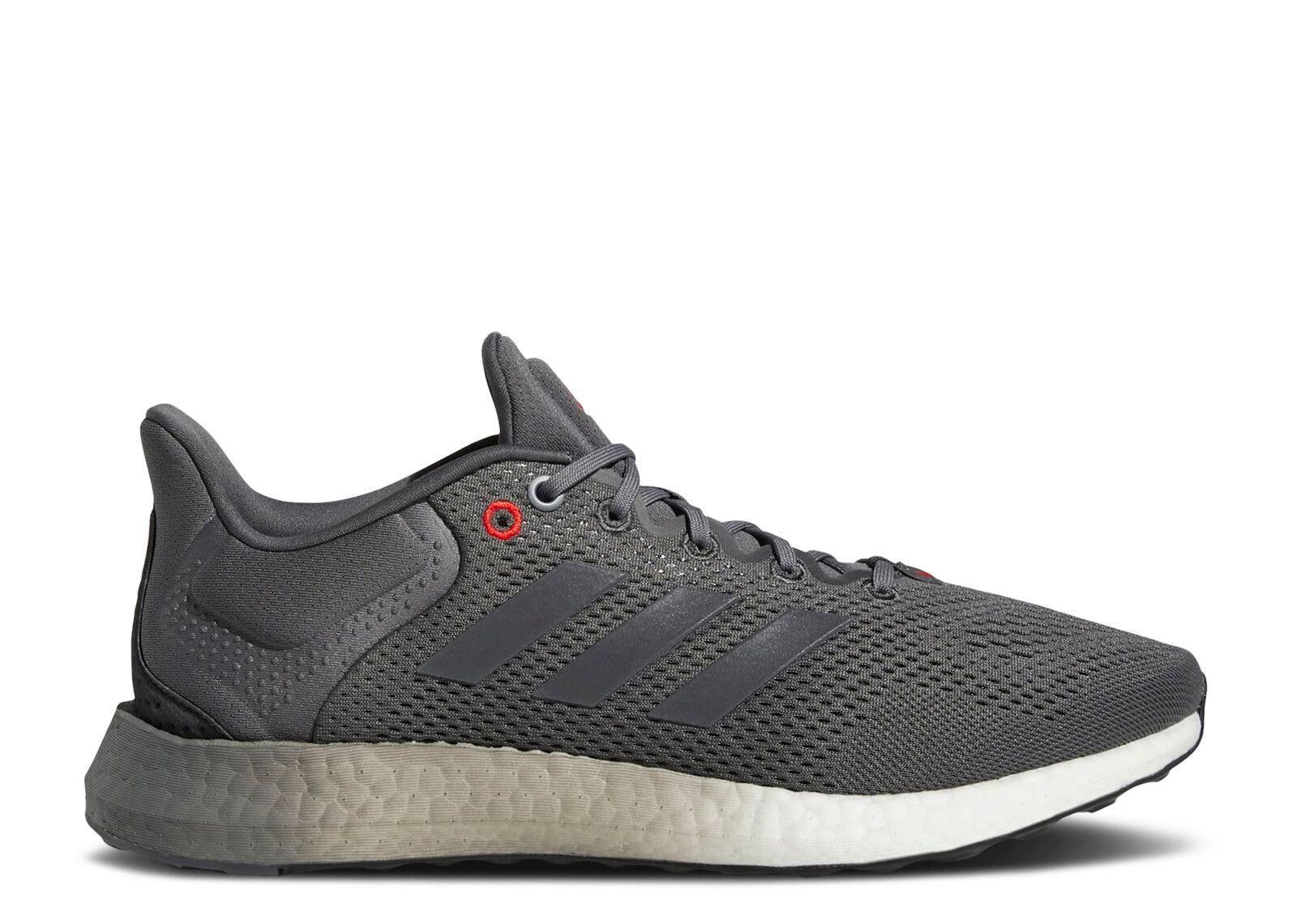 PureBoost 21 'Grey Vivid Red' - Adidas - GZ1530 - grey five/grey five/vivid  red | Flight Club