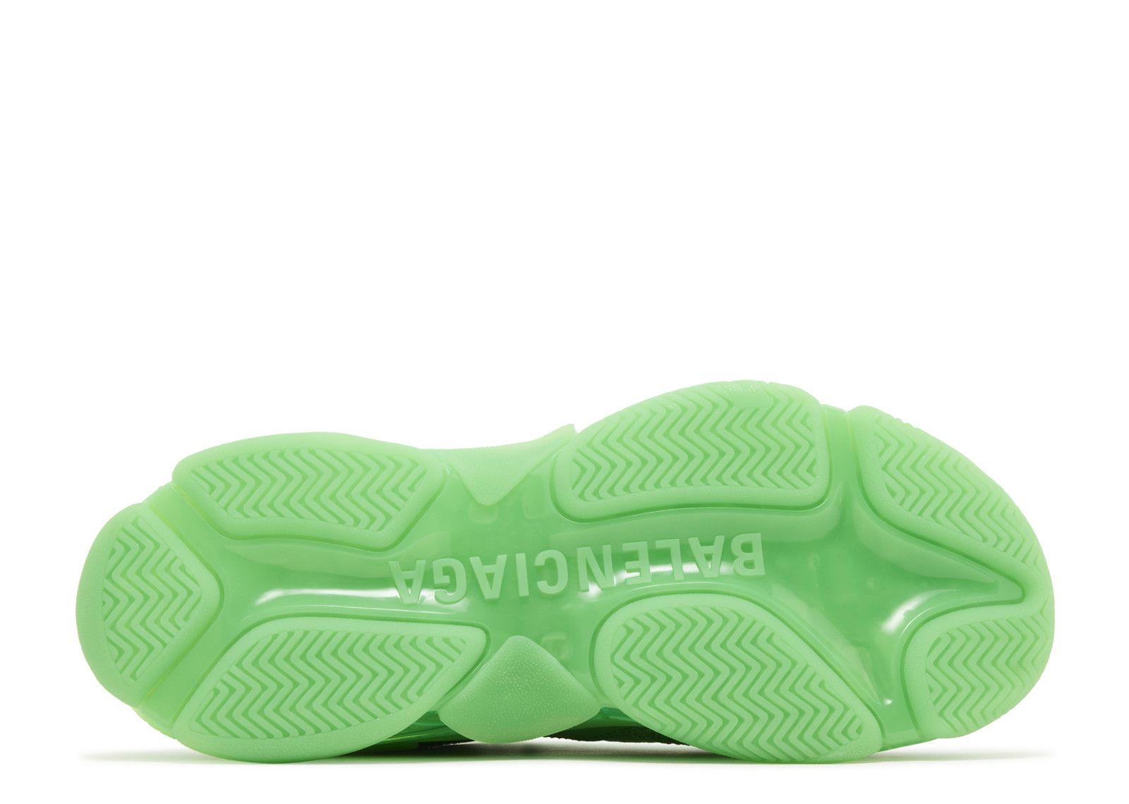 Sole Sneaker Back Of Balenciaga Triple S Triple S Clear Sole Sneakers