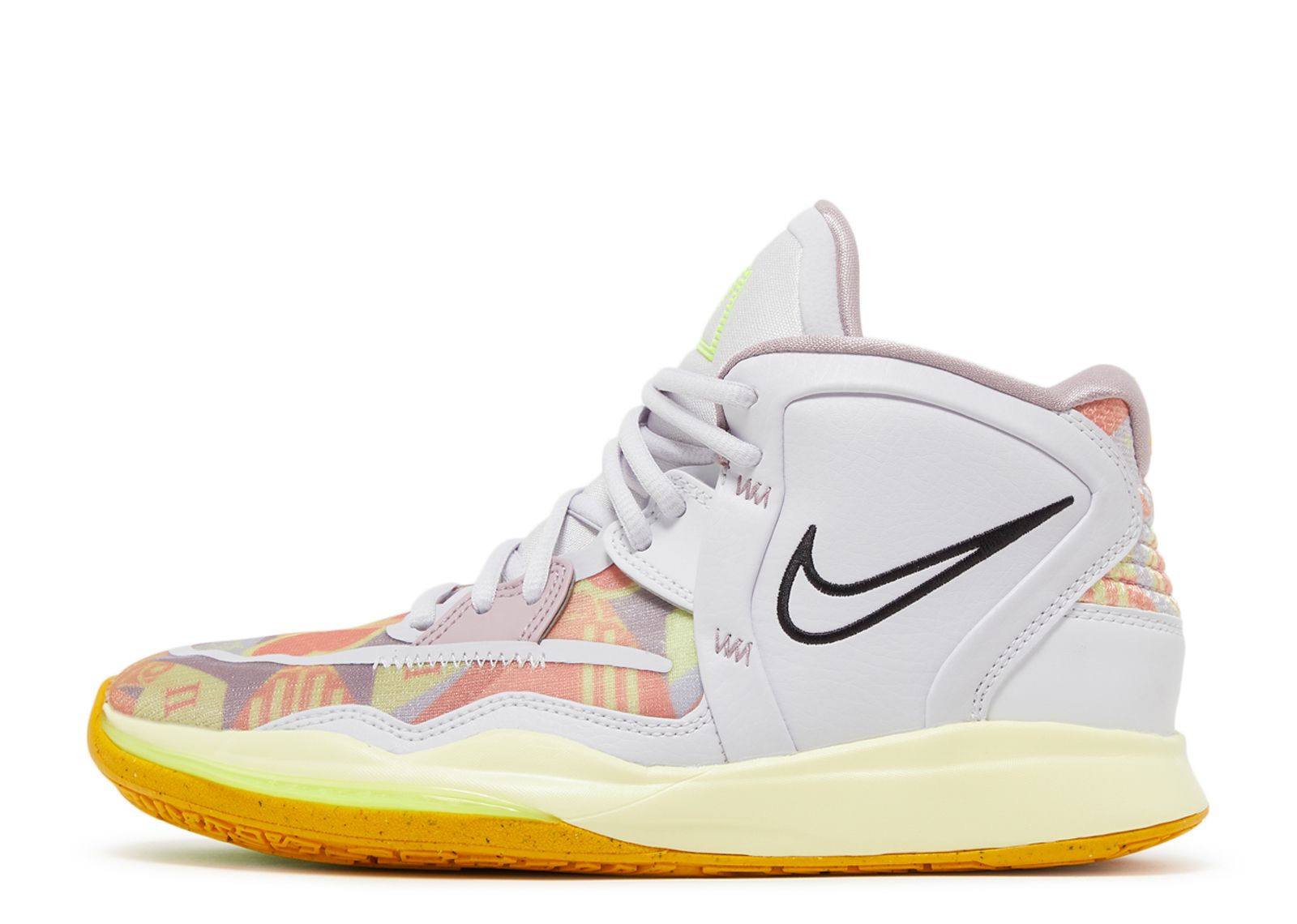Kyrie 8 Infinity GS 'Mismatched' - Nike - DD0334 501 - iris whisper/black/citron  tint | Flight Club