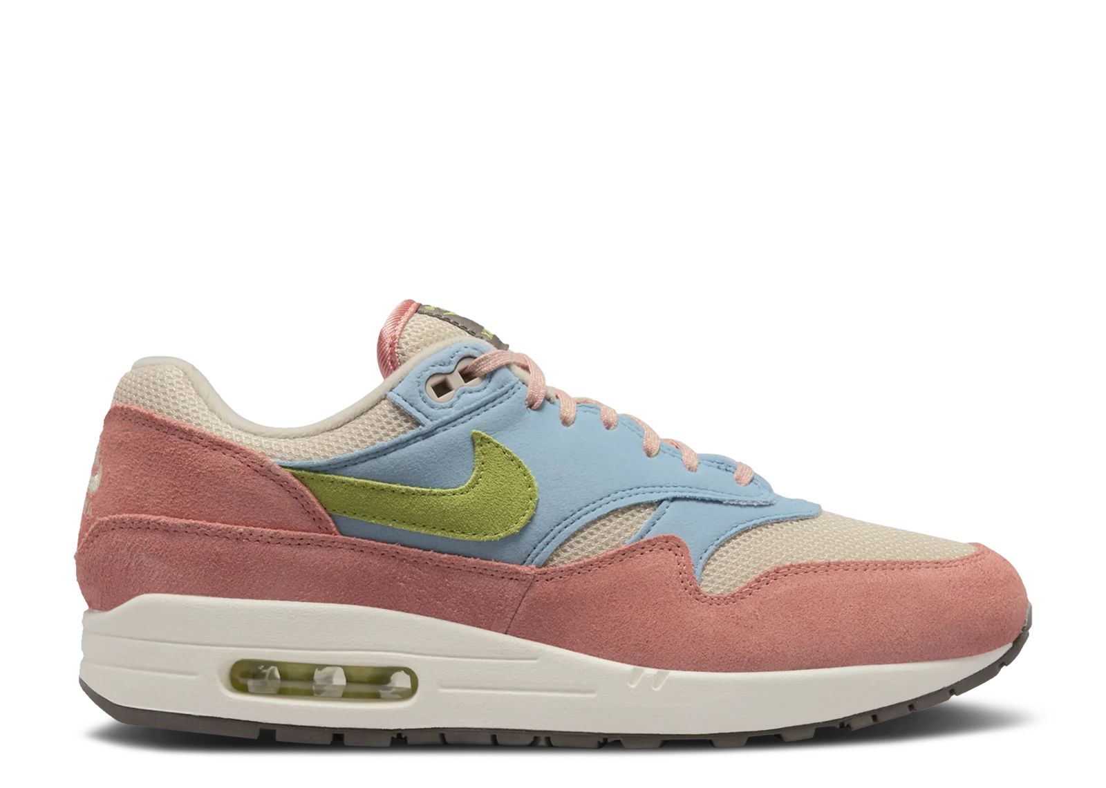 Nike Air Max 1 Essential Size 20 Men Sneakers Wolf Grey Pink FZ5808-104 Nike Air Max 1 Wolf Grey Pink FZ5808-104 main image 4