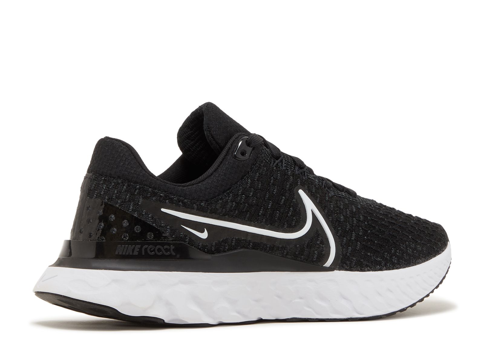 nike free rn flyknit triple black