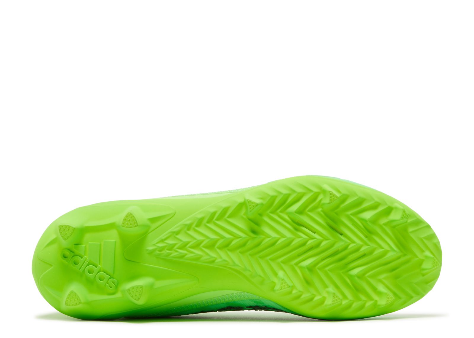 adidas Adizero Cleats Green GX7891 - Men’s Size 9 Adidas Adizero Big Mood Solar Green Silver Football Cleats  main image 4