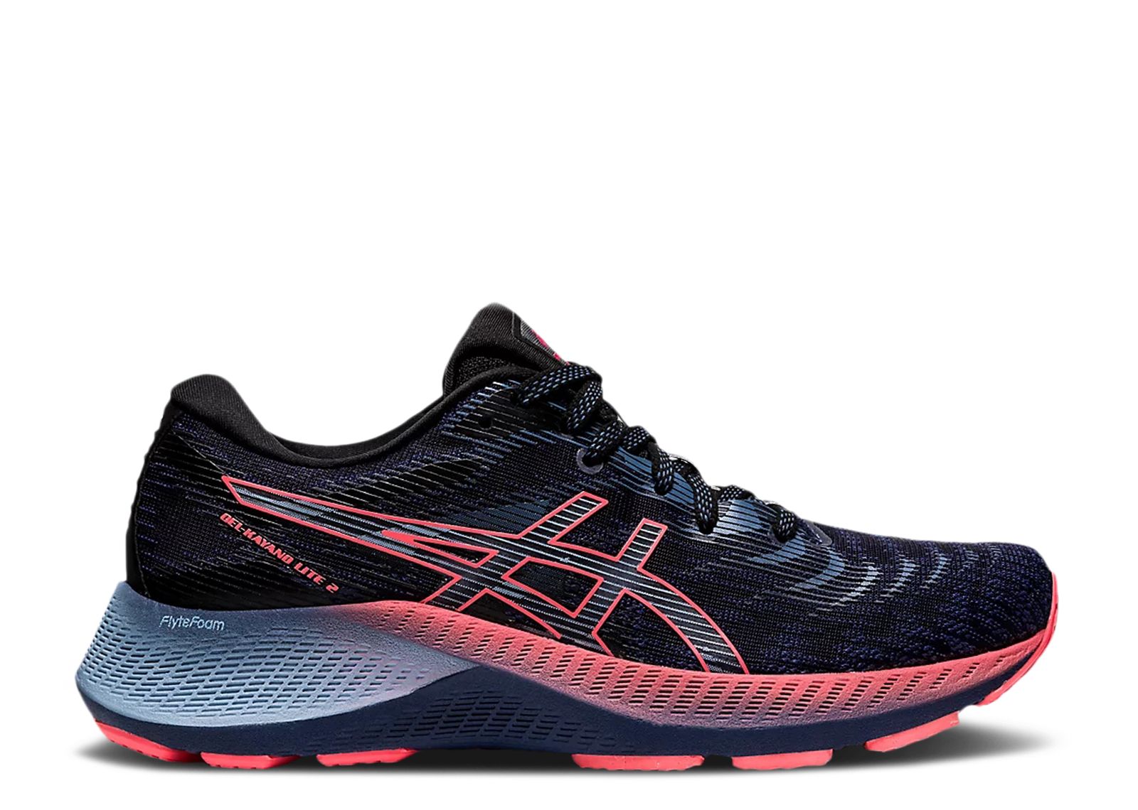 Wmns Gel Kayano Lite 2 'Thunder Blue Blazing Coral'