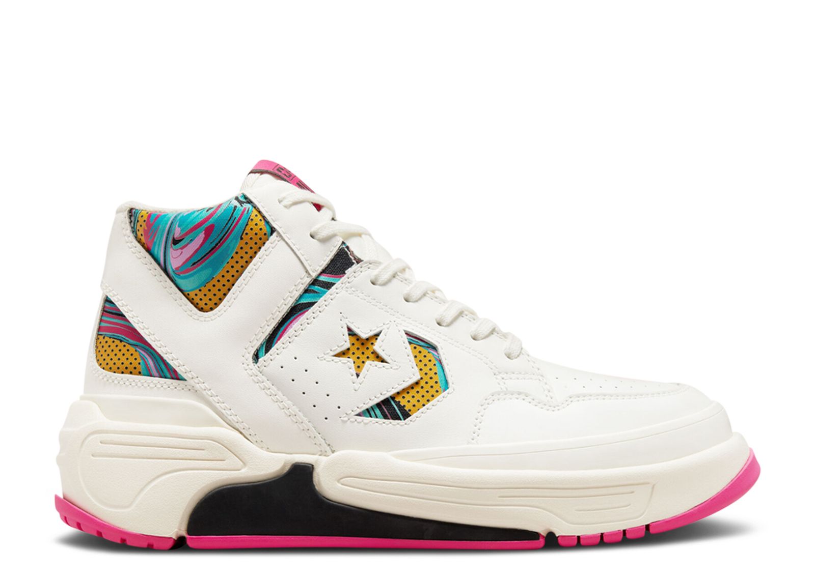 Weapon CX '90s Mid 'Marbled' - Converse - A00437C - vintage white