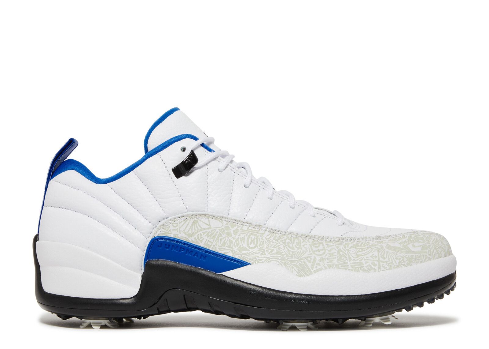 Jordan 12 Low Golf 'White Game Royal'