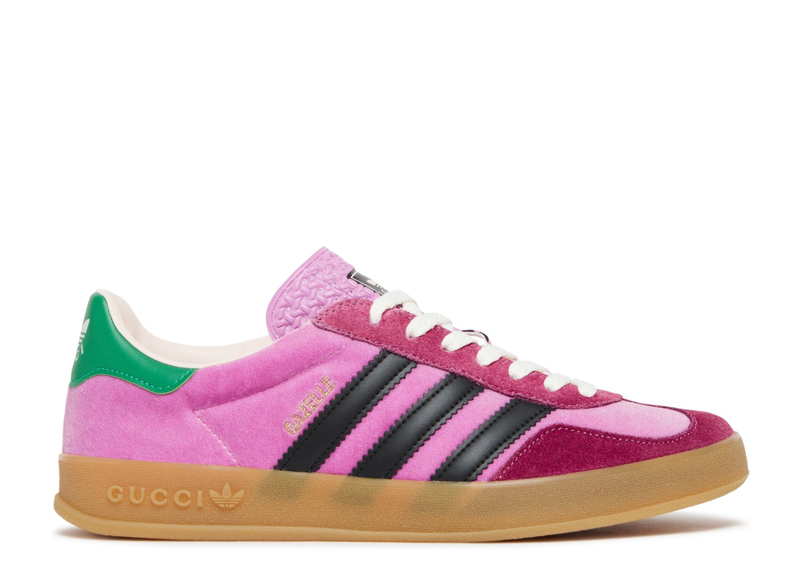 adidas x Gucci women's ZX8000 sneaker in pink leather