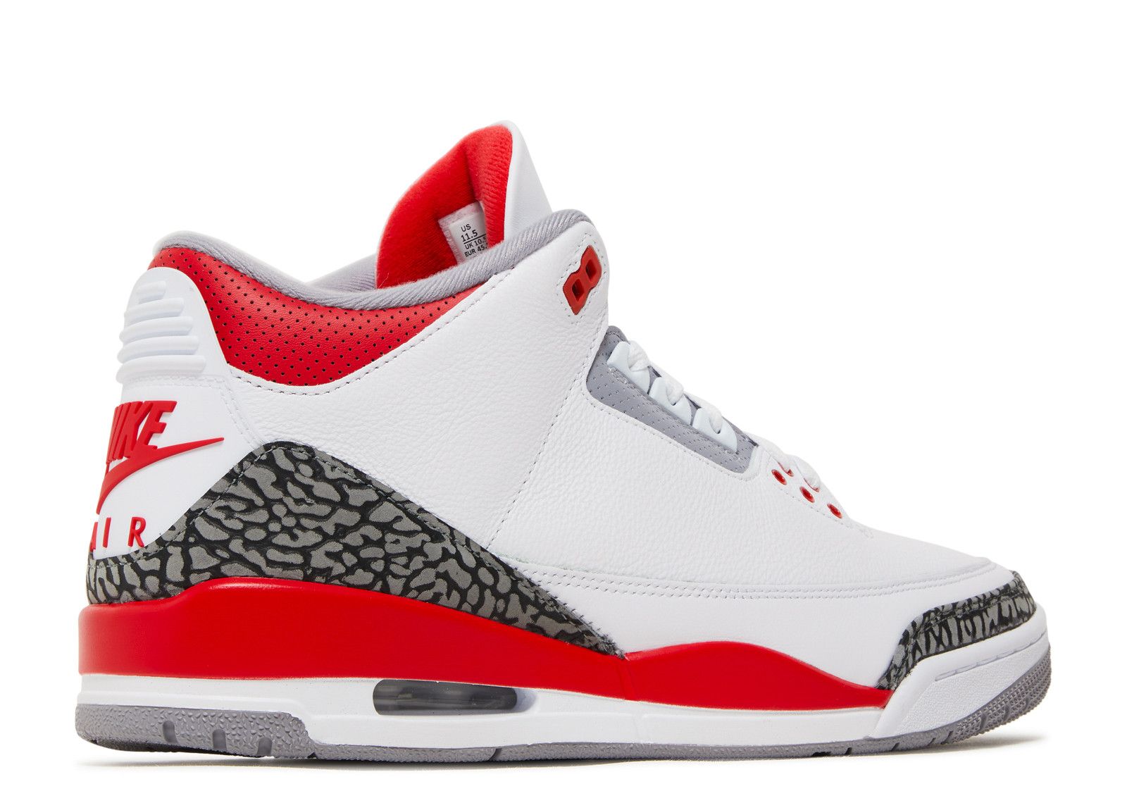 Jordan 3 Retro ‘Fire Red’ 2022