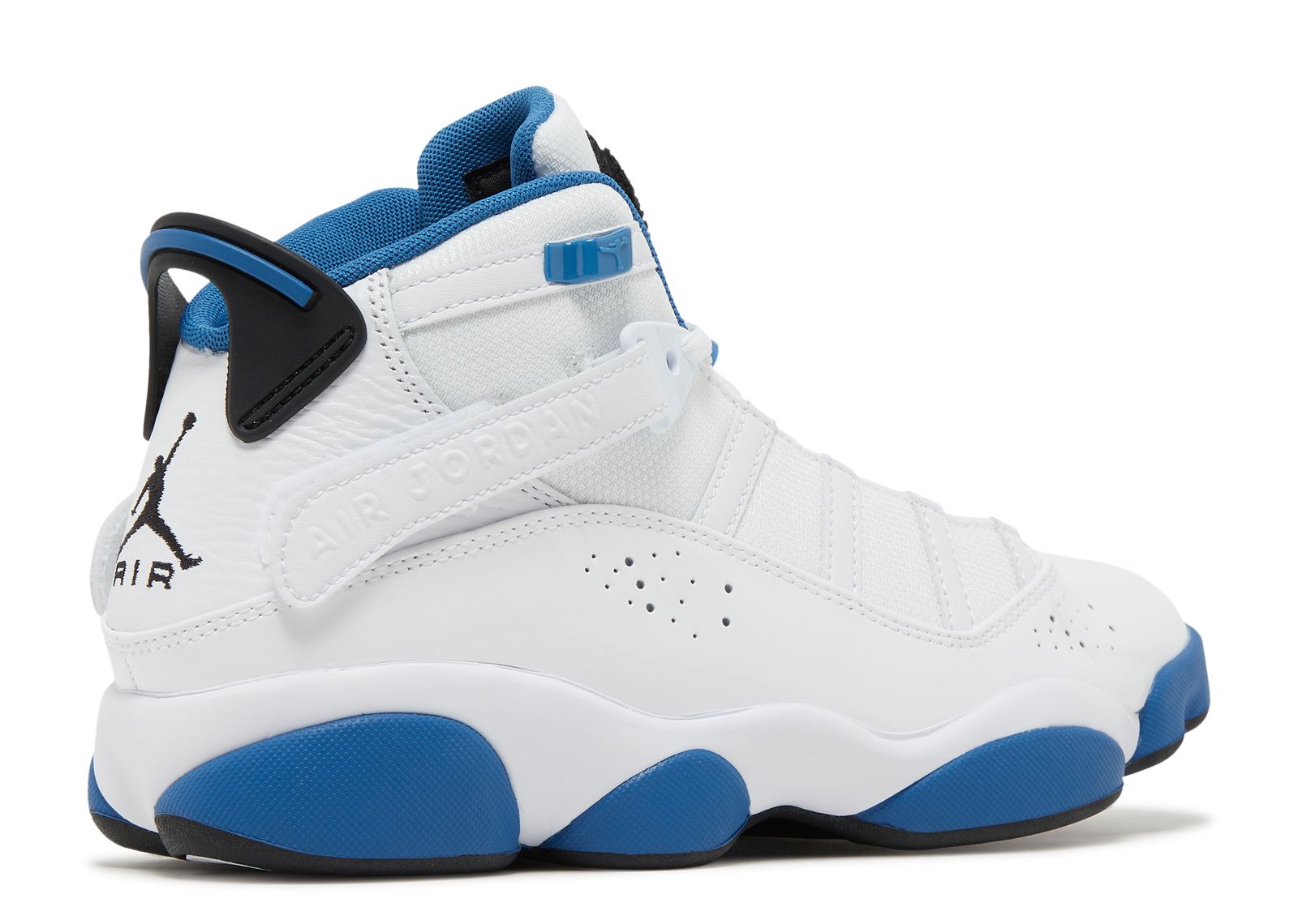 Jordan 6 Rings White Dark Marina Blue Basketball Shoes 9 Jordan 6 Rings  main image 4