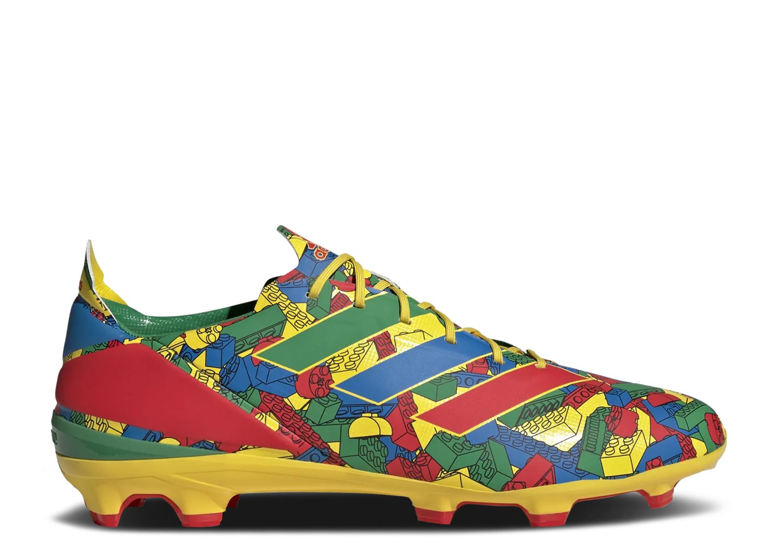ADIDAS X  GAMEMODE FG “TEAM‎ YELLOW RED BRICKS” SOCCER CLEATS SIZE 6 Shoes Size 7.5 - adidas Gamemode TF x LEGO Bright Blue/Red/Team  main image 3