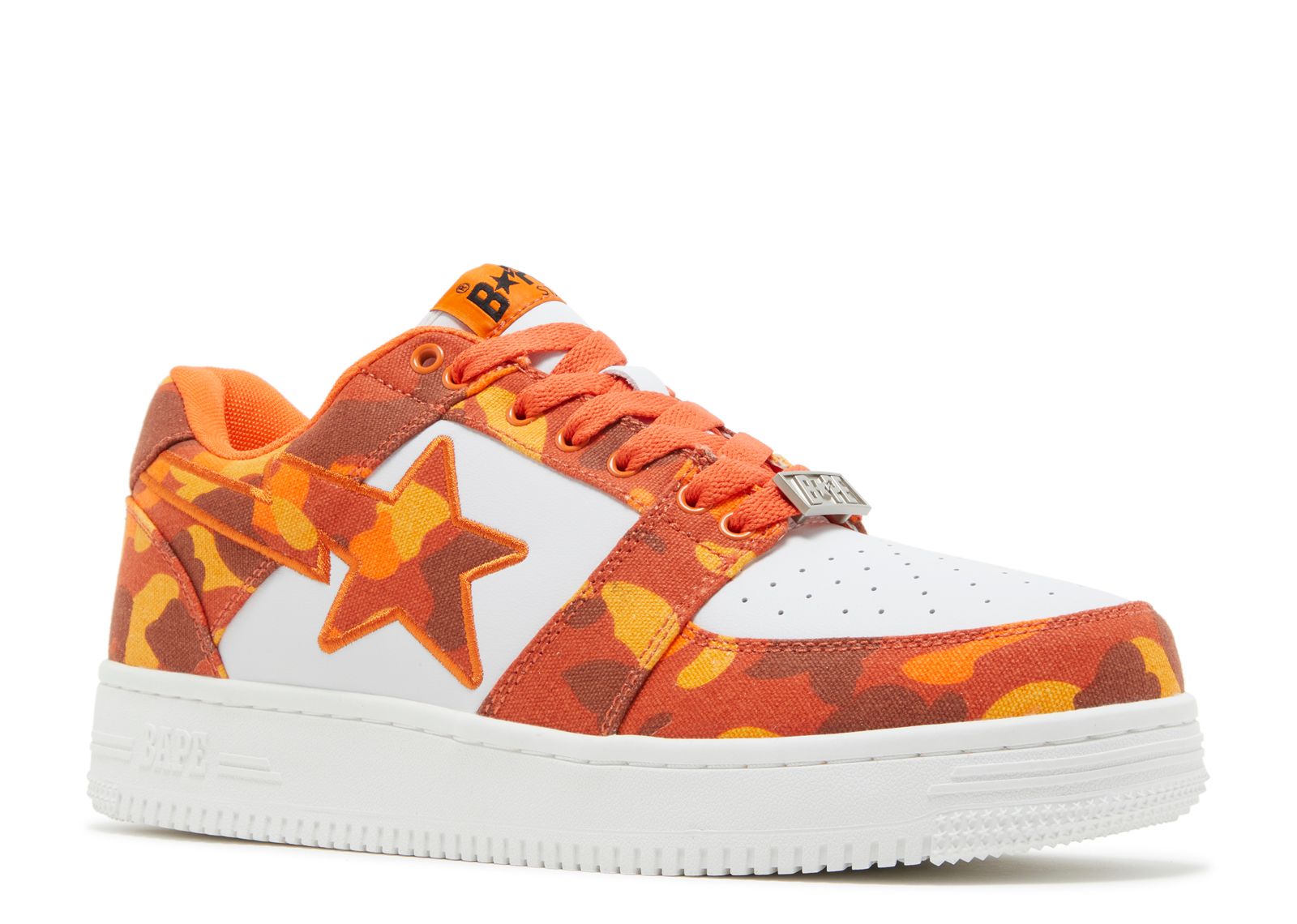 Heron Preston X Bapesta 'ABC Camo Orange' - BAPE - 1I23191904 ORNG