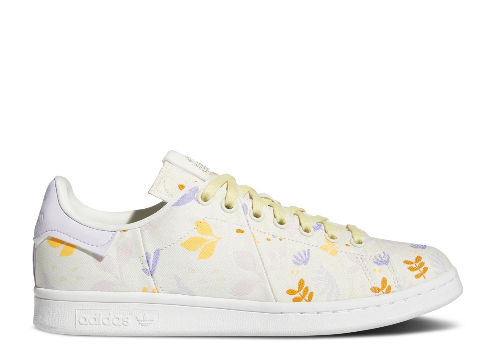 Wmns Stan Smith 'Floral' - Adidas - GY1072 - cloud white/off white/purple  tint | Flight Club