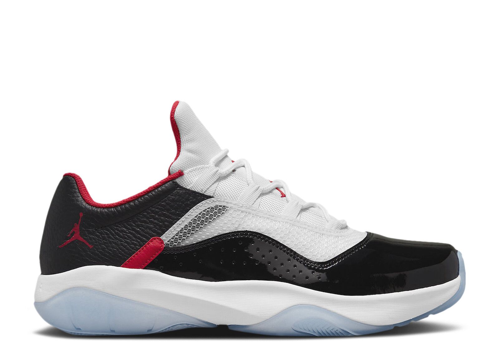 Jordan 11 CMFT Low 'White Black University Red'