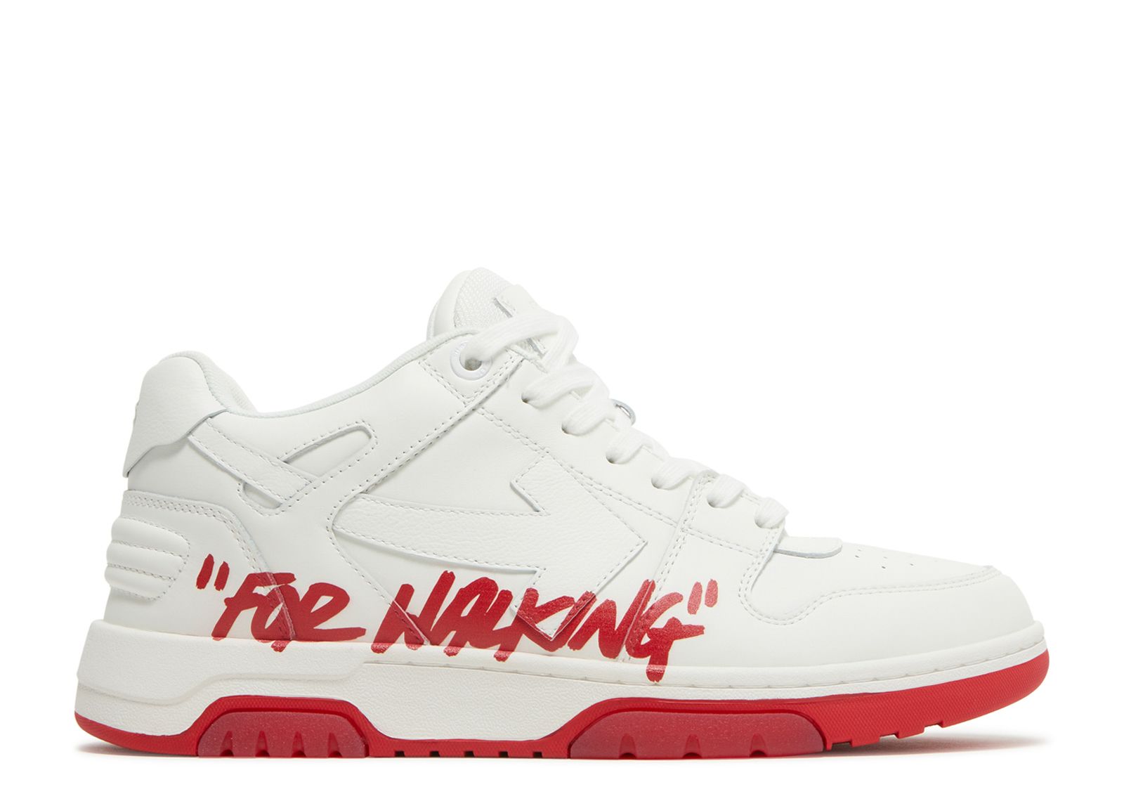 Off White Out Of Office Low 'For Walking White Red' 2022