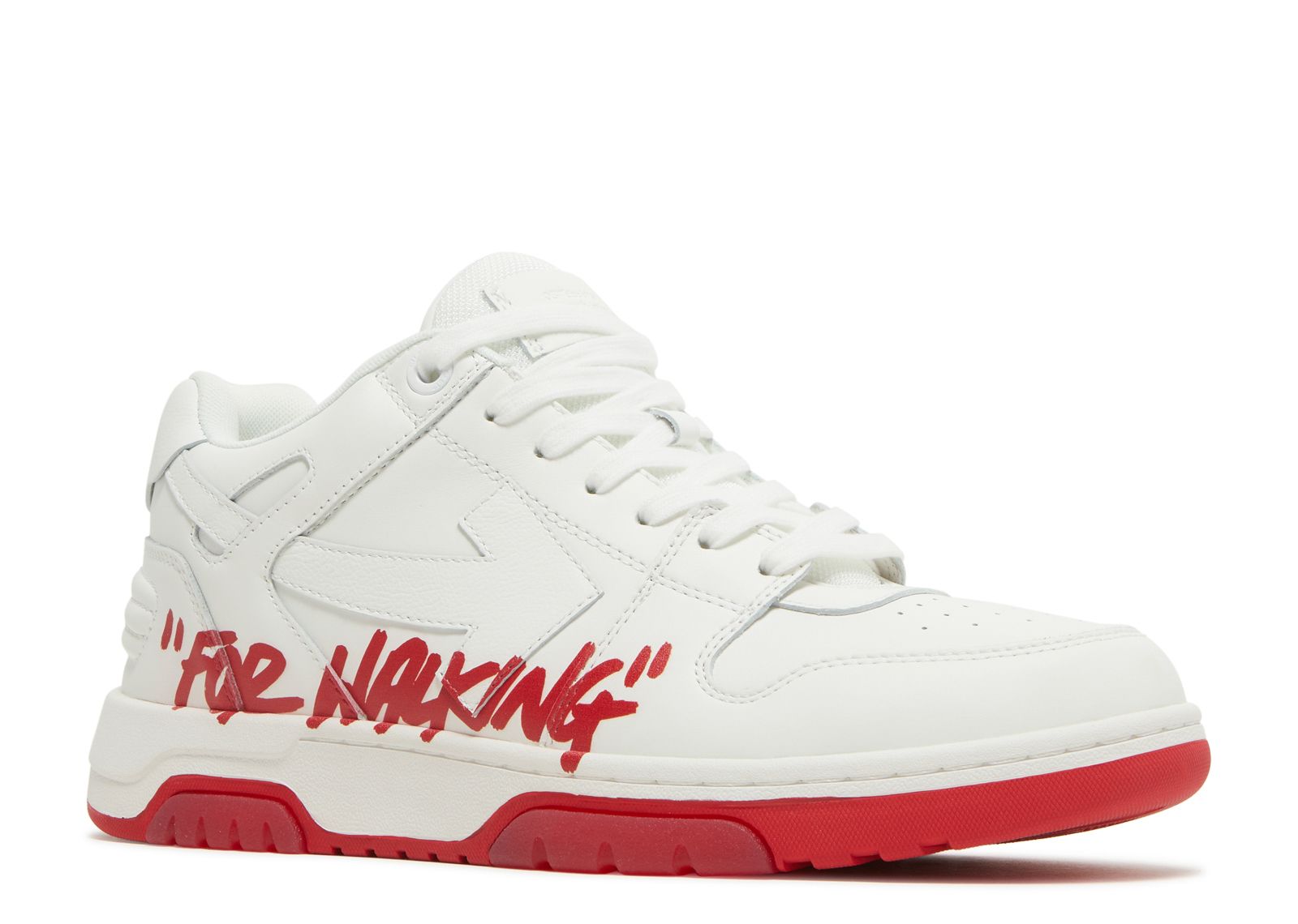 Off White Out Of Office Low 'For Walking White Red' 2022