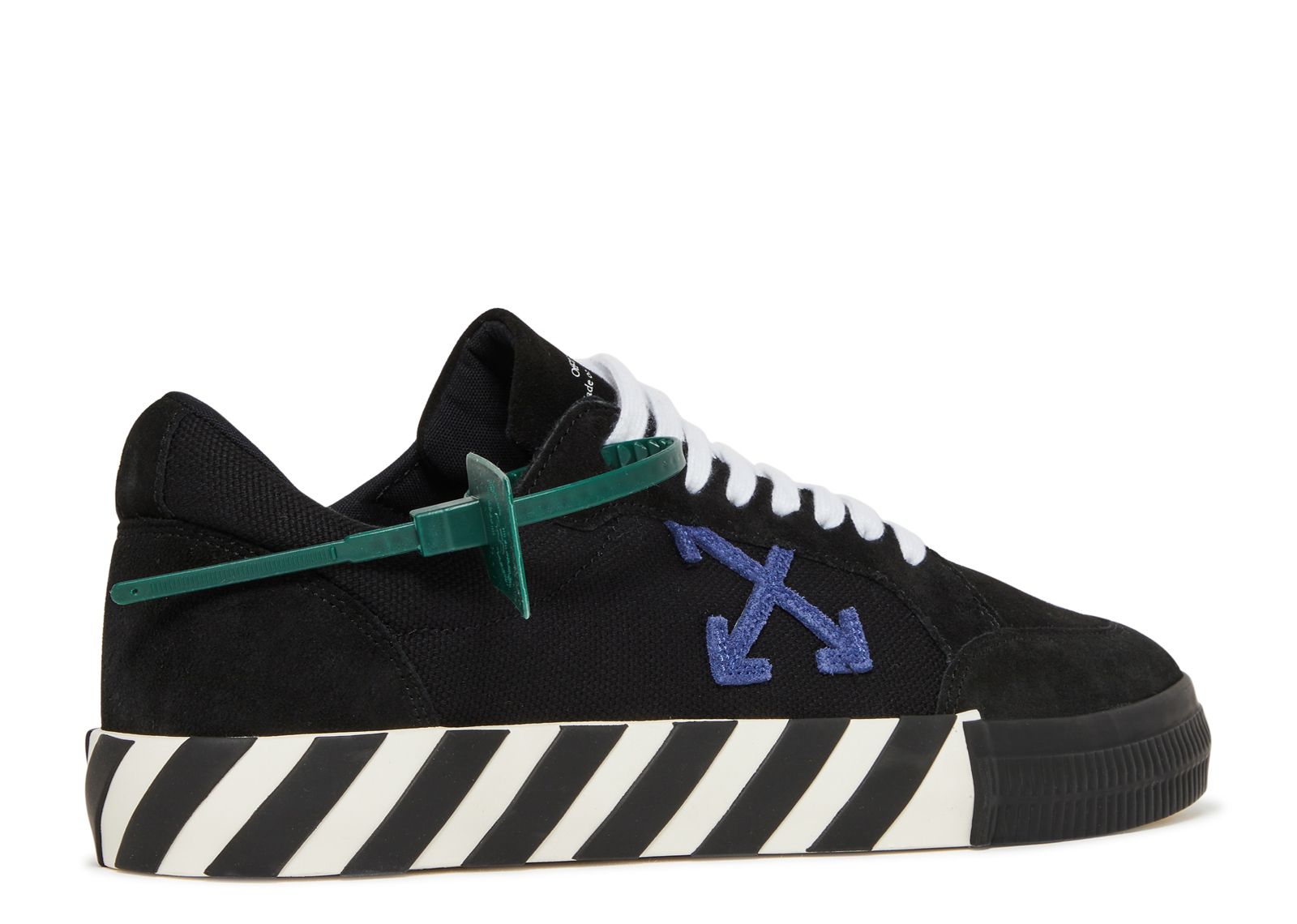★ otz★ Flap Sneakers Black FLOTFA1W21 Off White Vulc Sneaker 'Black Navy Blue' - Off White