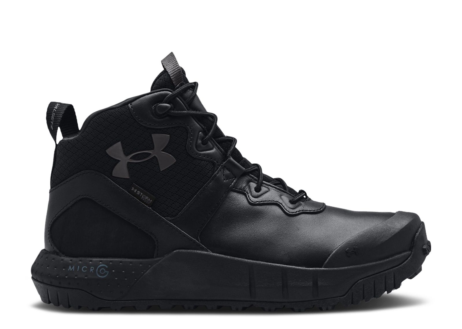 Micro G Valsetz Mid Leather 'Black Jet Grey'