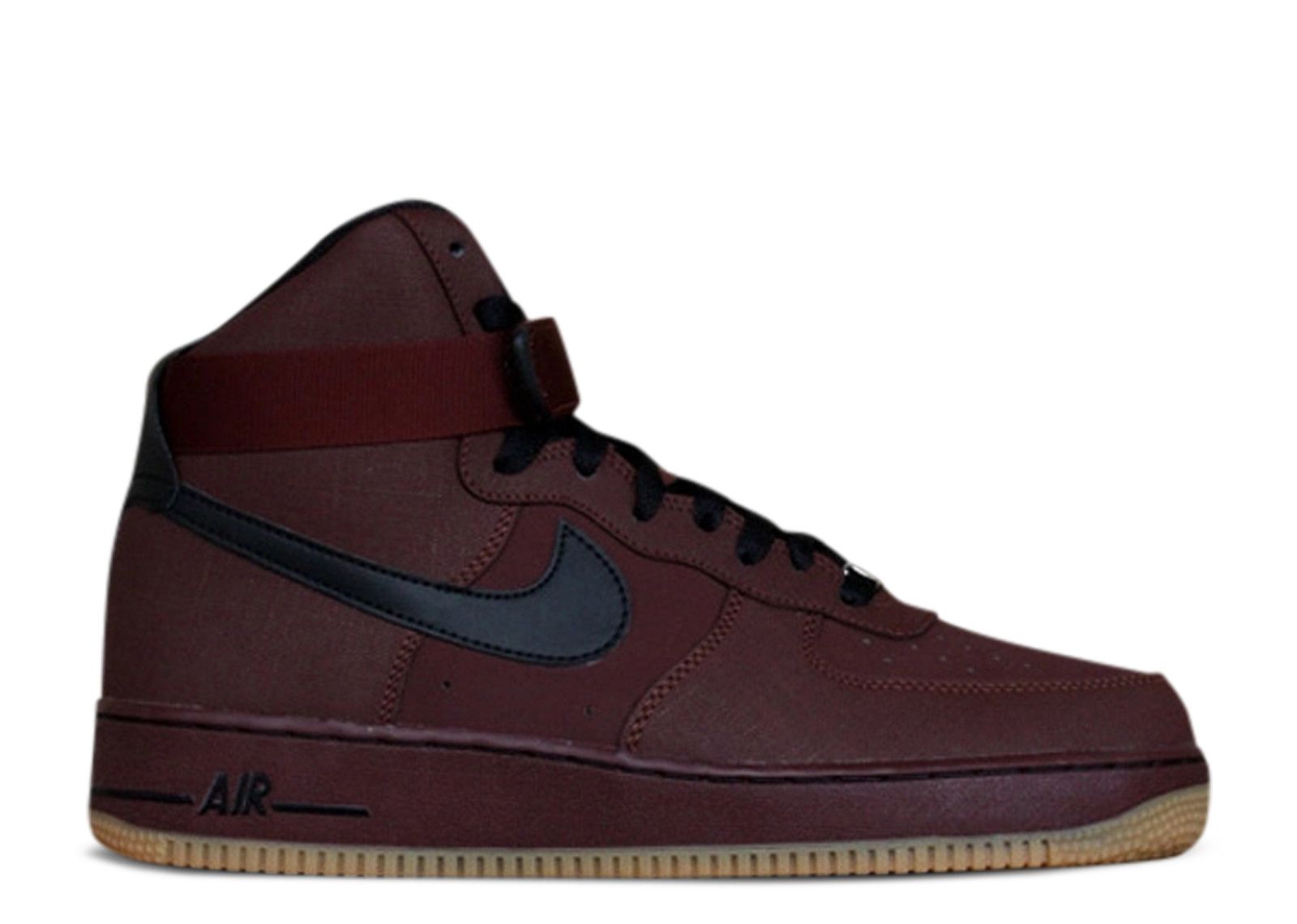 2013 Nike Air Force 1 07 High Size 9.5 Mens Barkroot Brown Gum Sneakers Nike Air Force 1 High Field Brown 2013 for Sale  main image 2