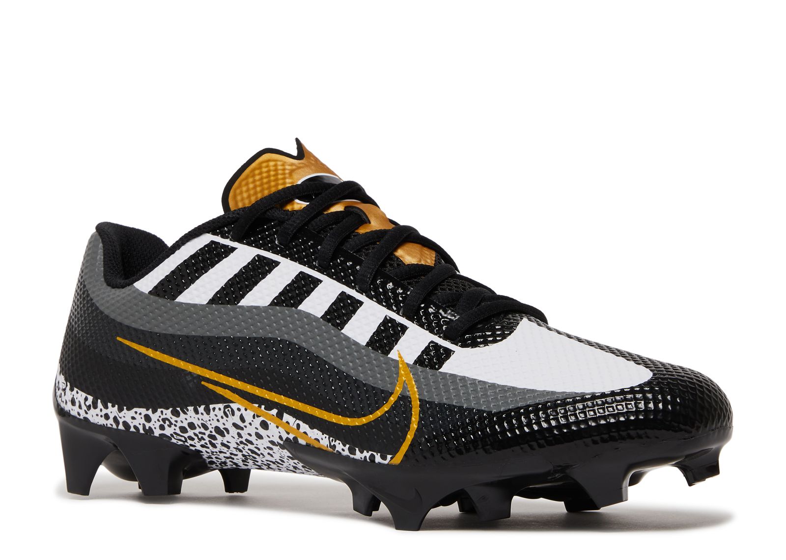 Nike Vapor Edge Speed 360 Black Metallic Gold Football Cleats Amazon.com | Nike Vapor Edge Speed 360 Men main image 3