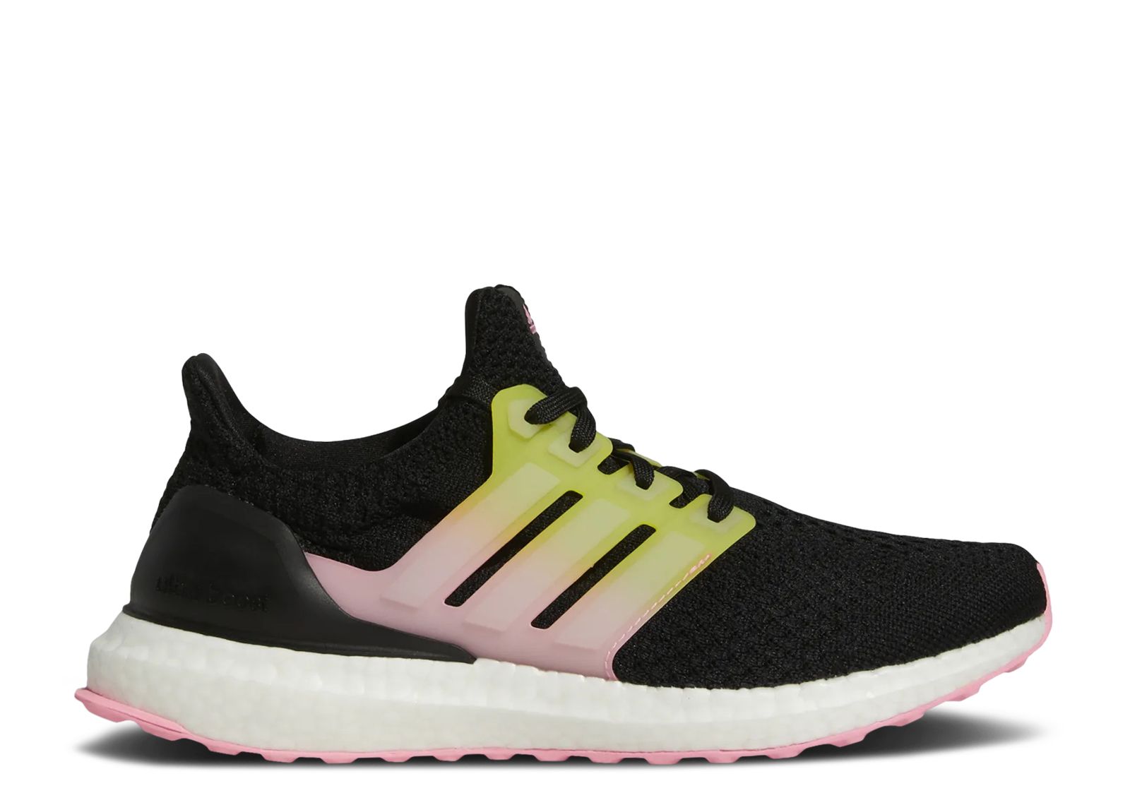 adidas Ultraboost DNA 5.0 Shoes - Women's - Core Black / Cloud White / Beam Pink - 10